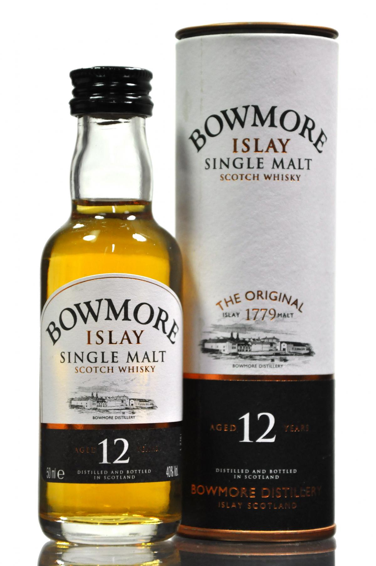 Bowmore 12 Year Old Miniature