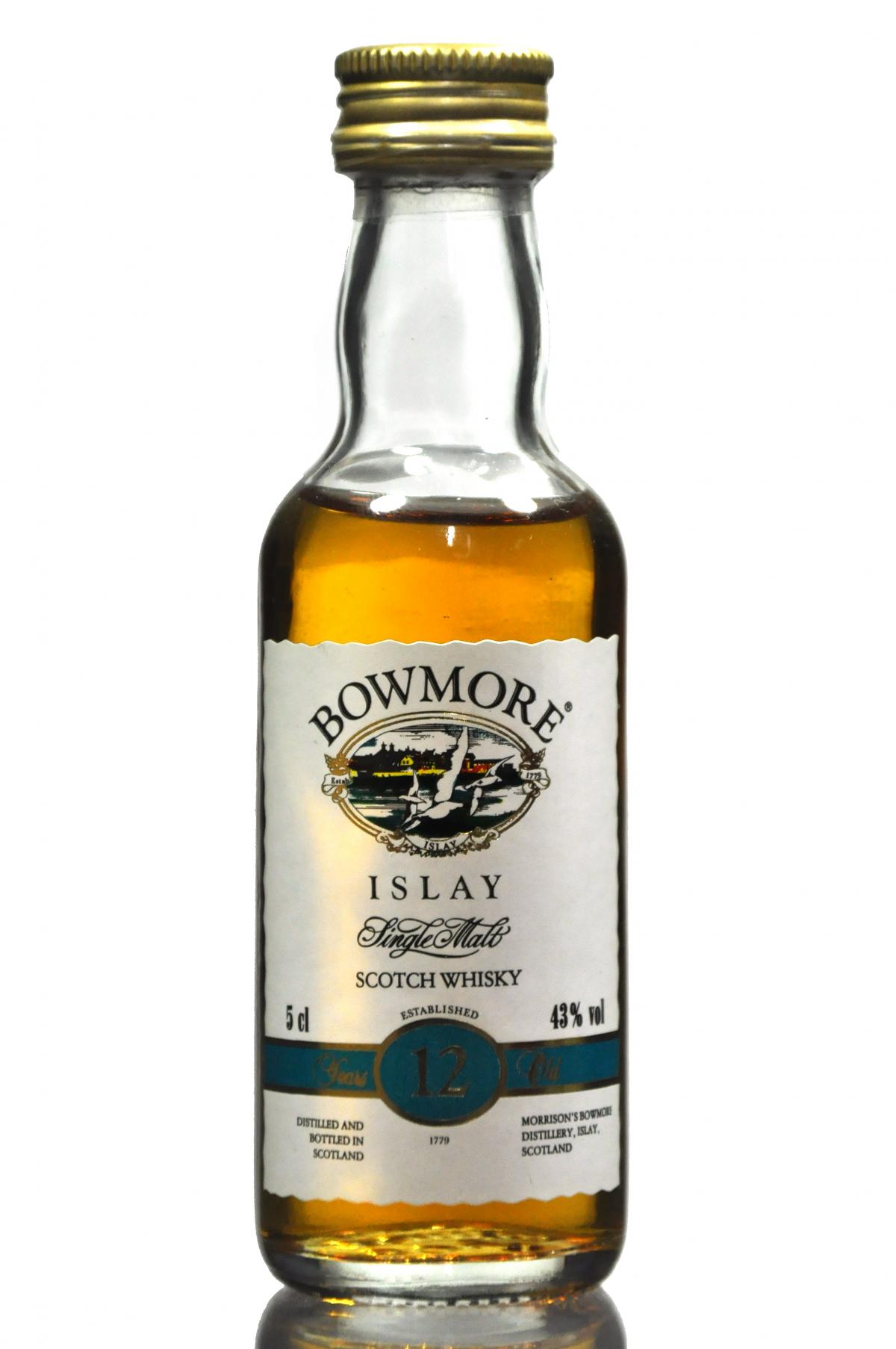 Bowmore 12 Year Old Miniature