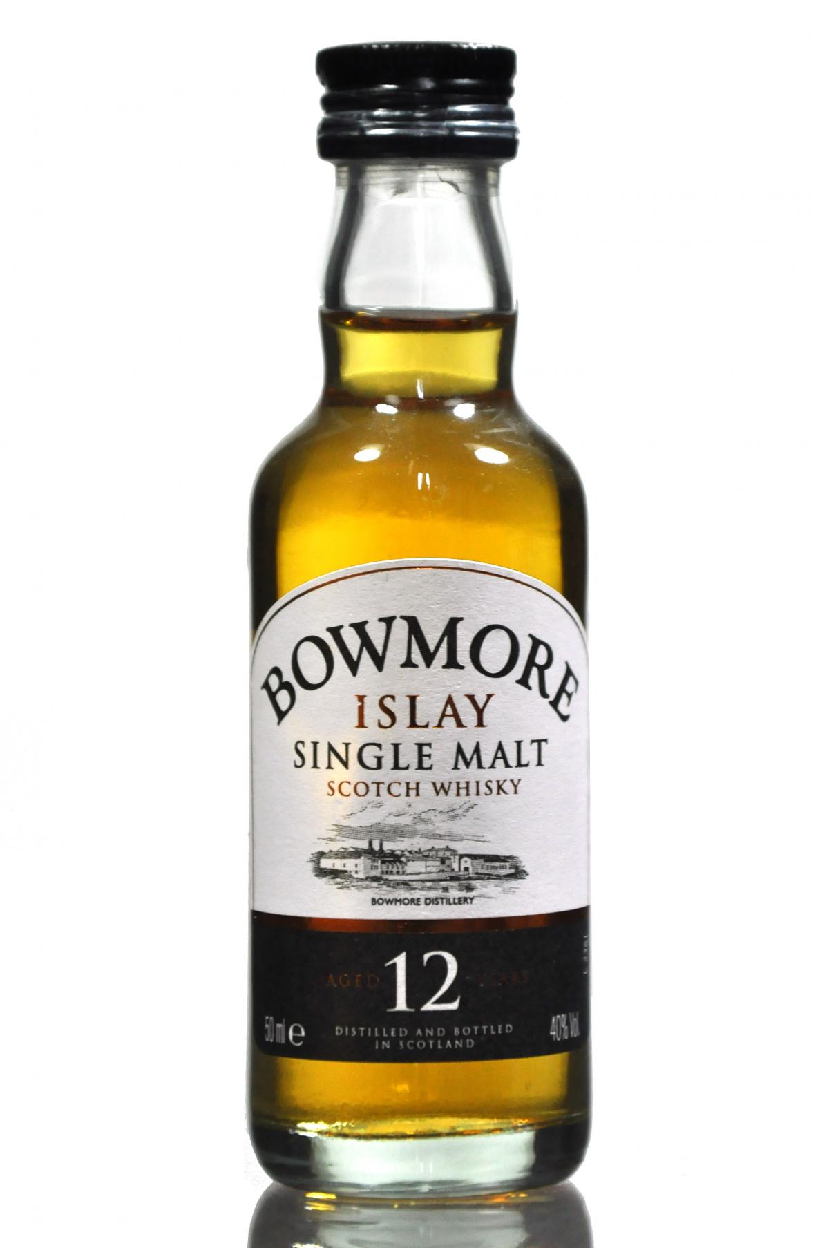 Bowmore 12 Year Old Miniature