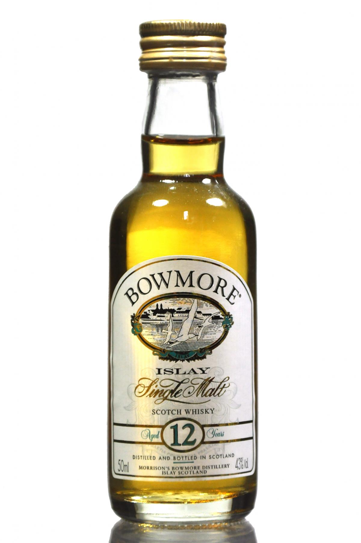 Bowmore 12 Year Old Miniature