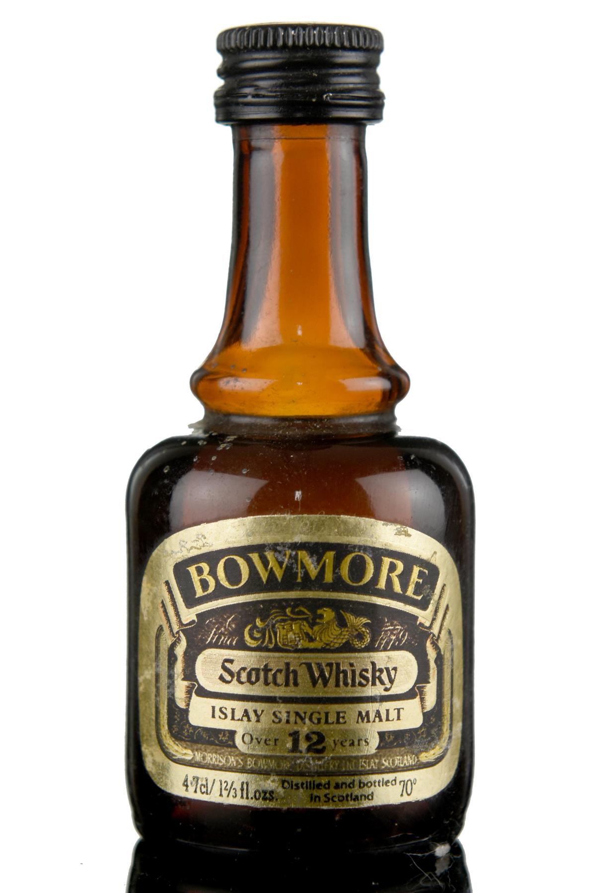 Bowmore 12 Year Old Miniature