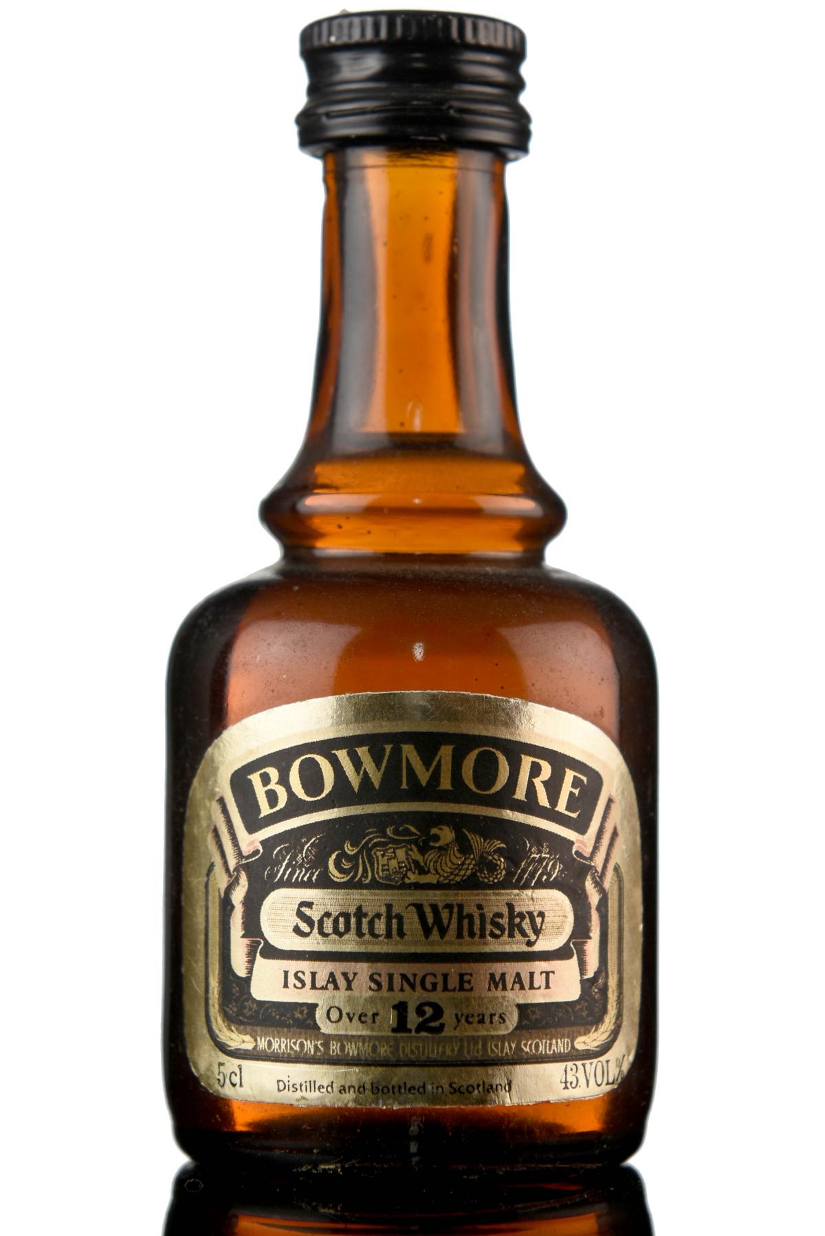 Bowmore 12 Year Old Miniature