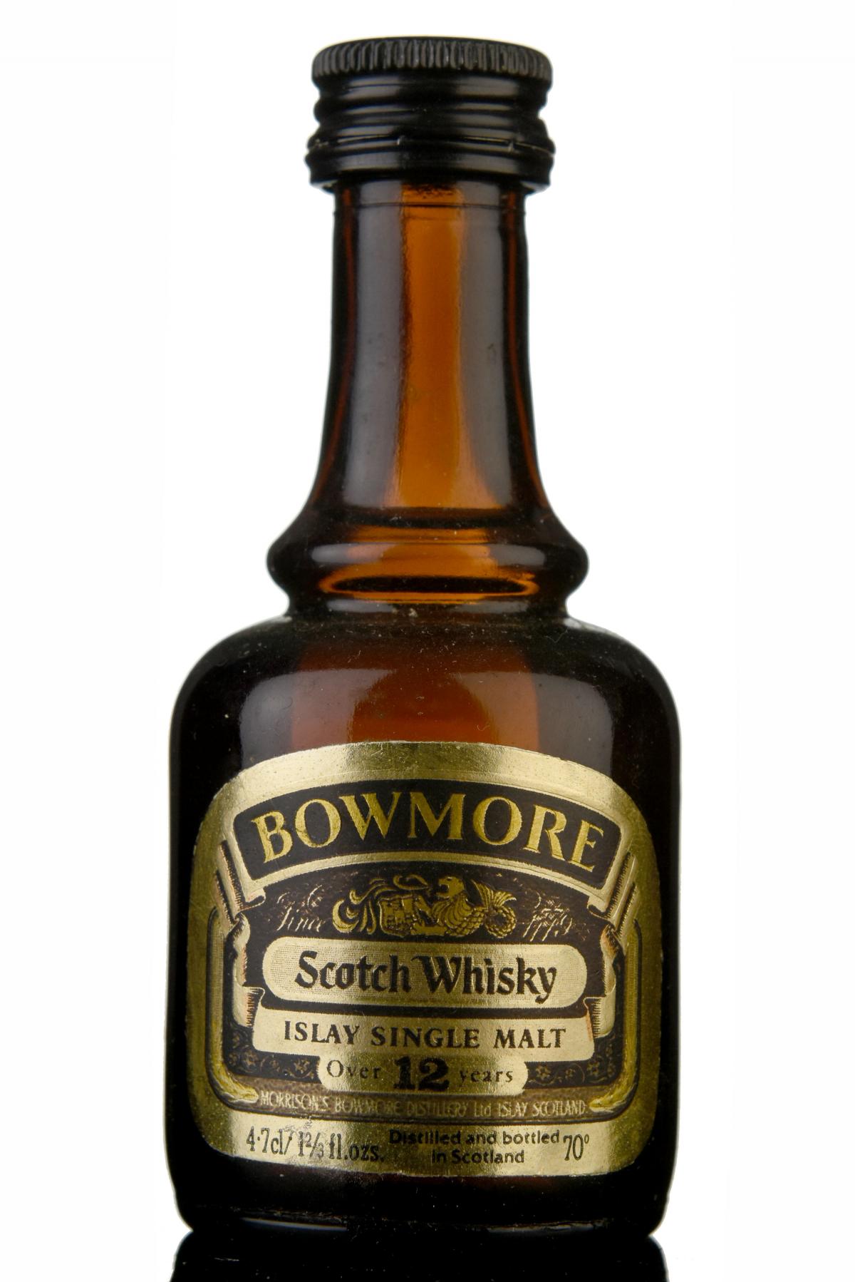 Bowmore 12 Year Old Miniature