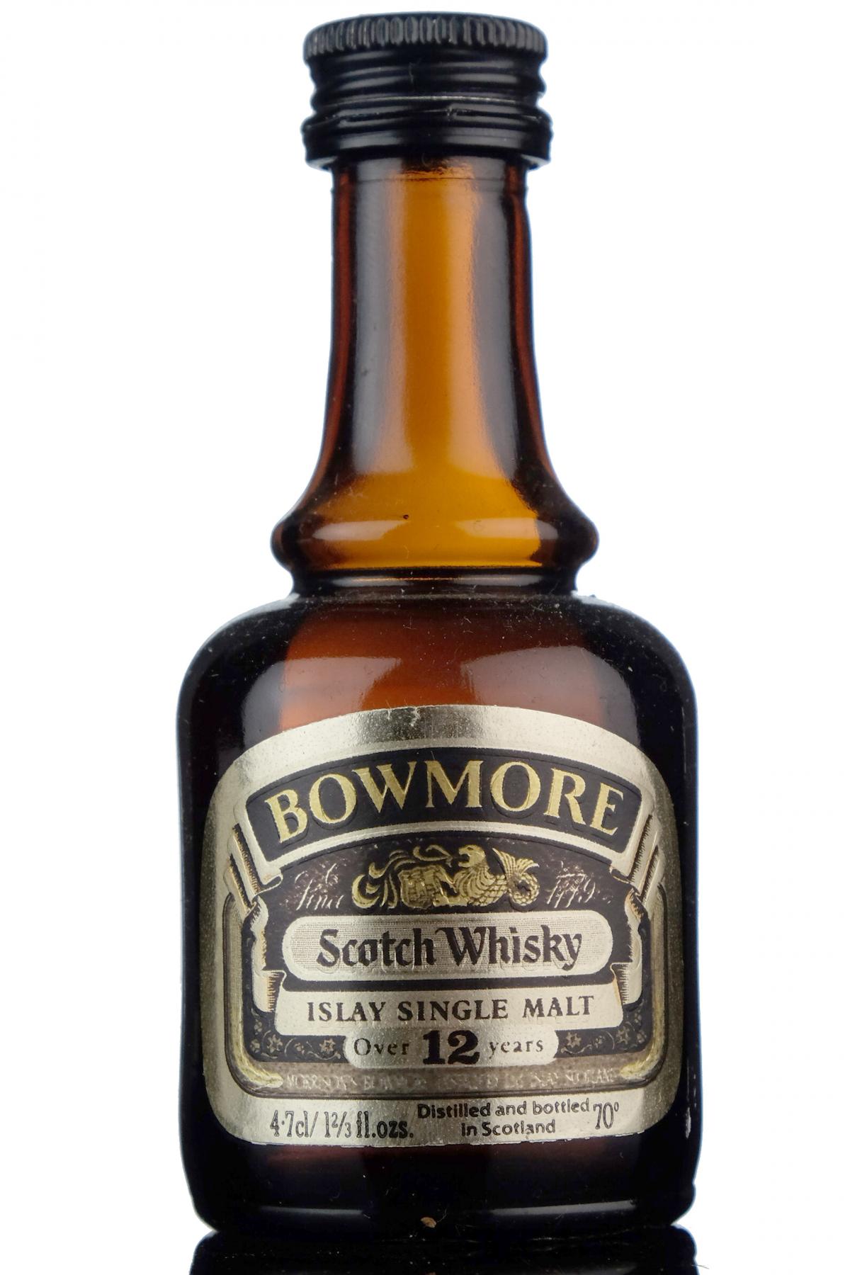 Bowmore 12 Year Old Miniature