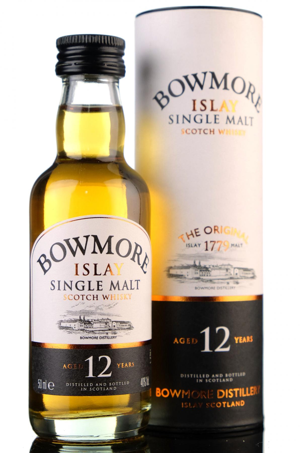 Bowmore 12 Year Old Miniature