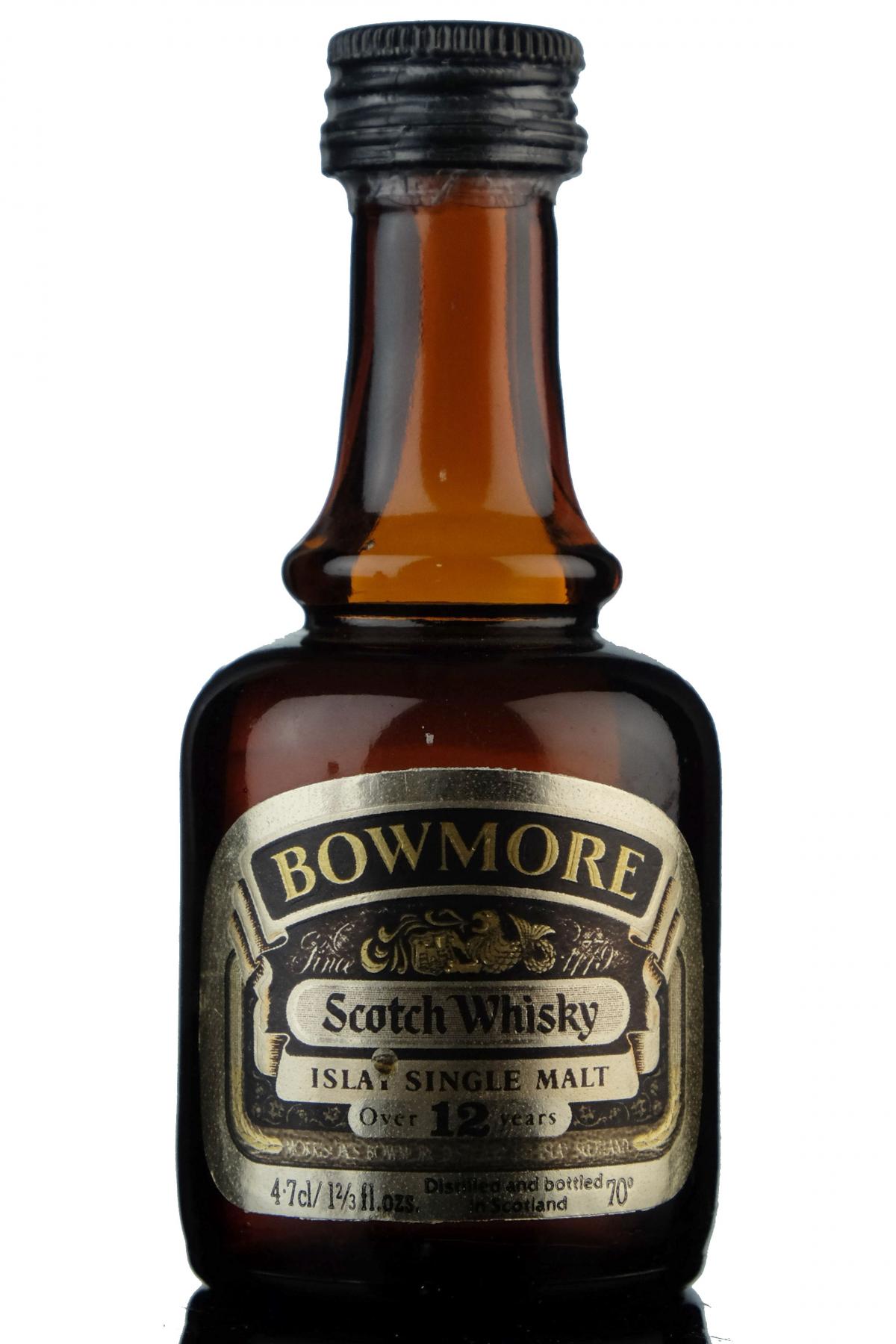 Bowmore 12 Year Old Miniature