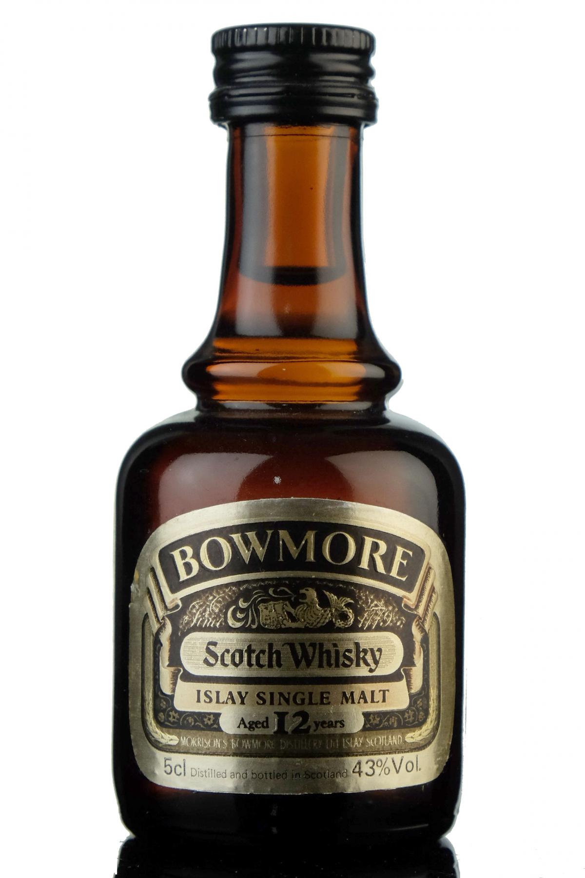 Bowmore 12 Year Old Miniature