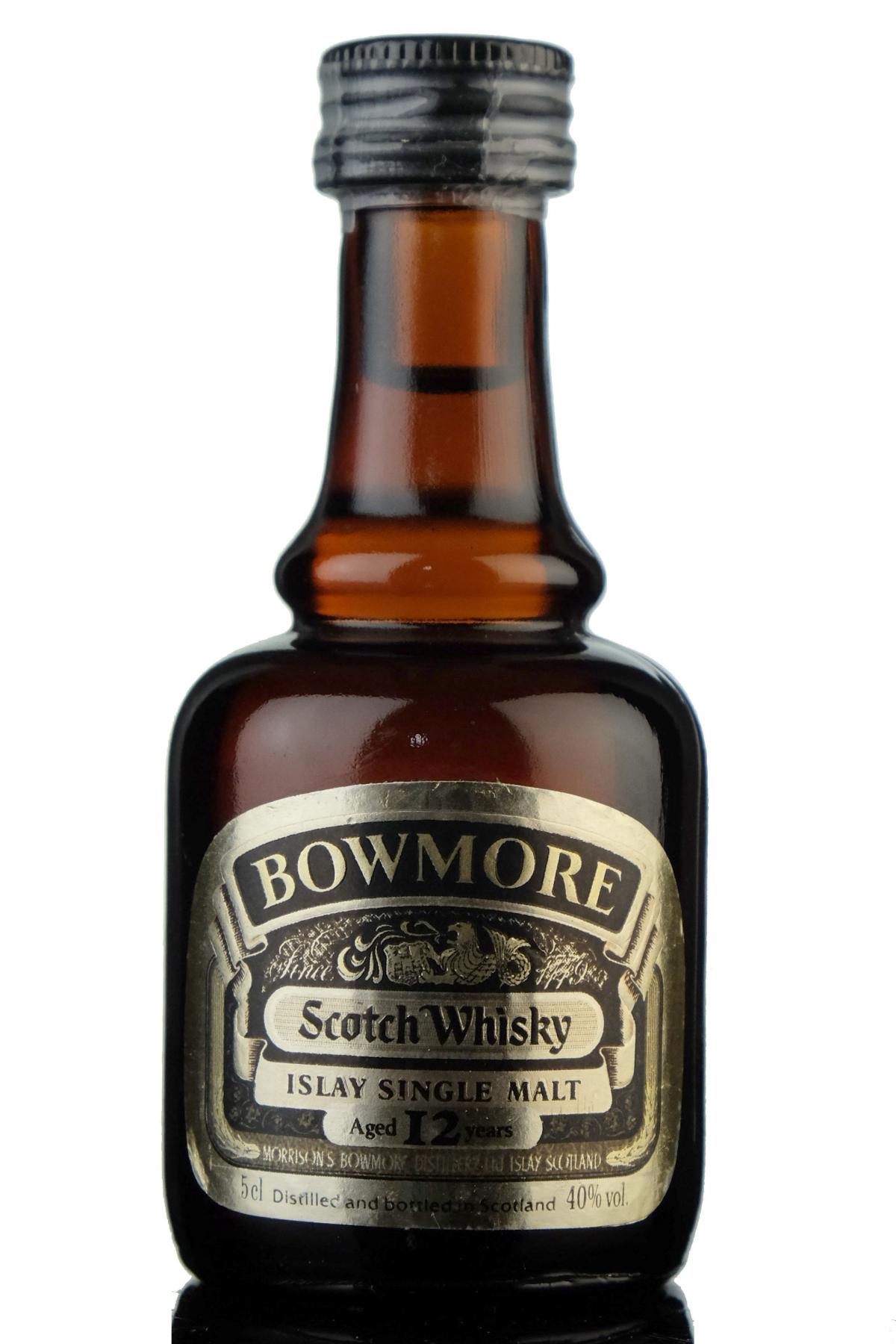 Bowmore 12 Year Old Miniature