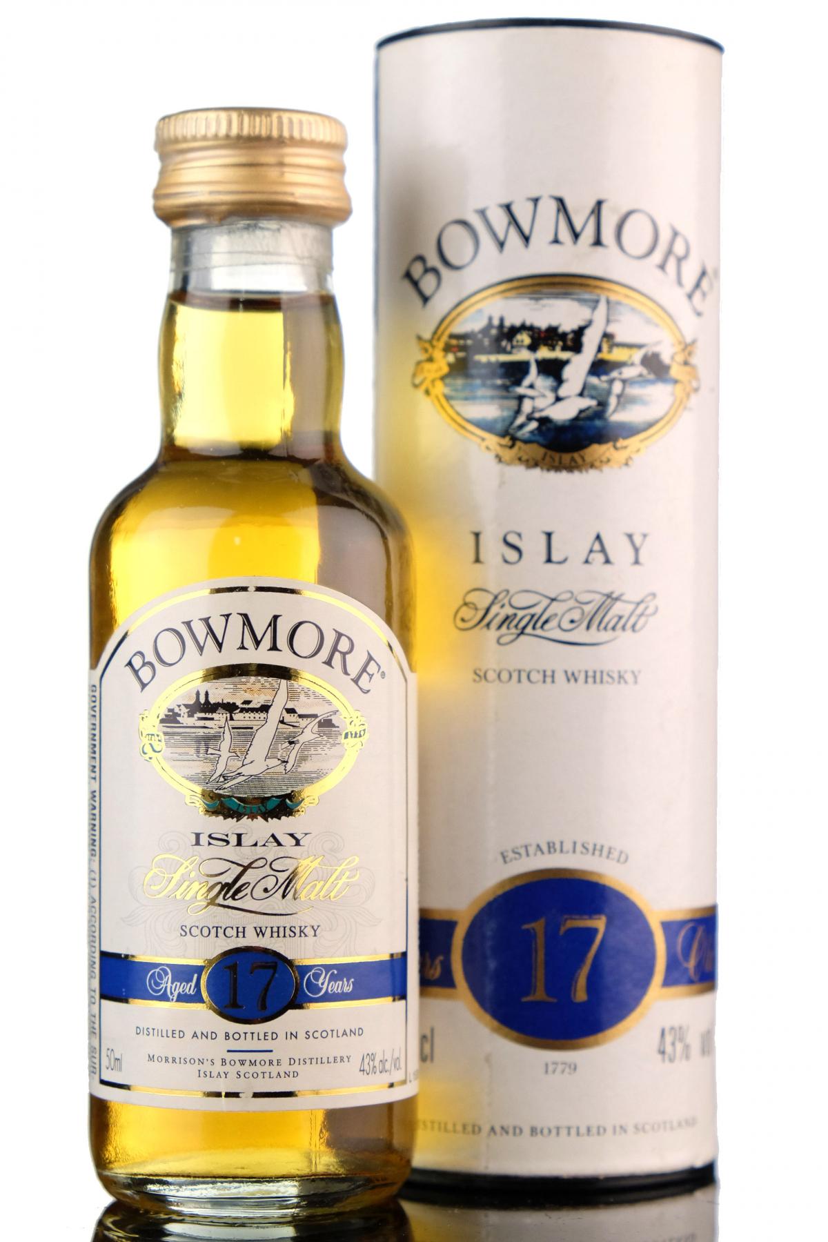 Bowmore 17 Year Old Miniature