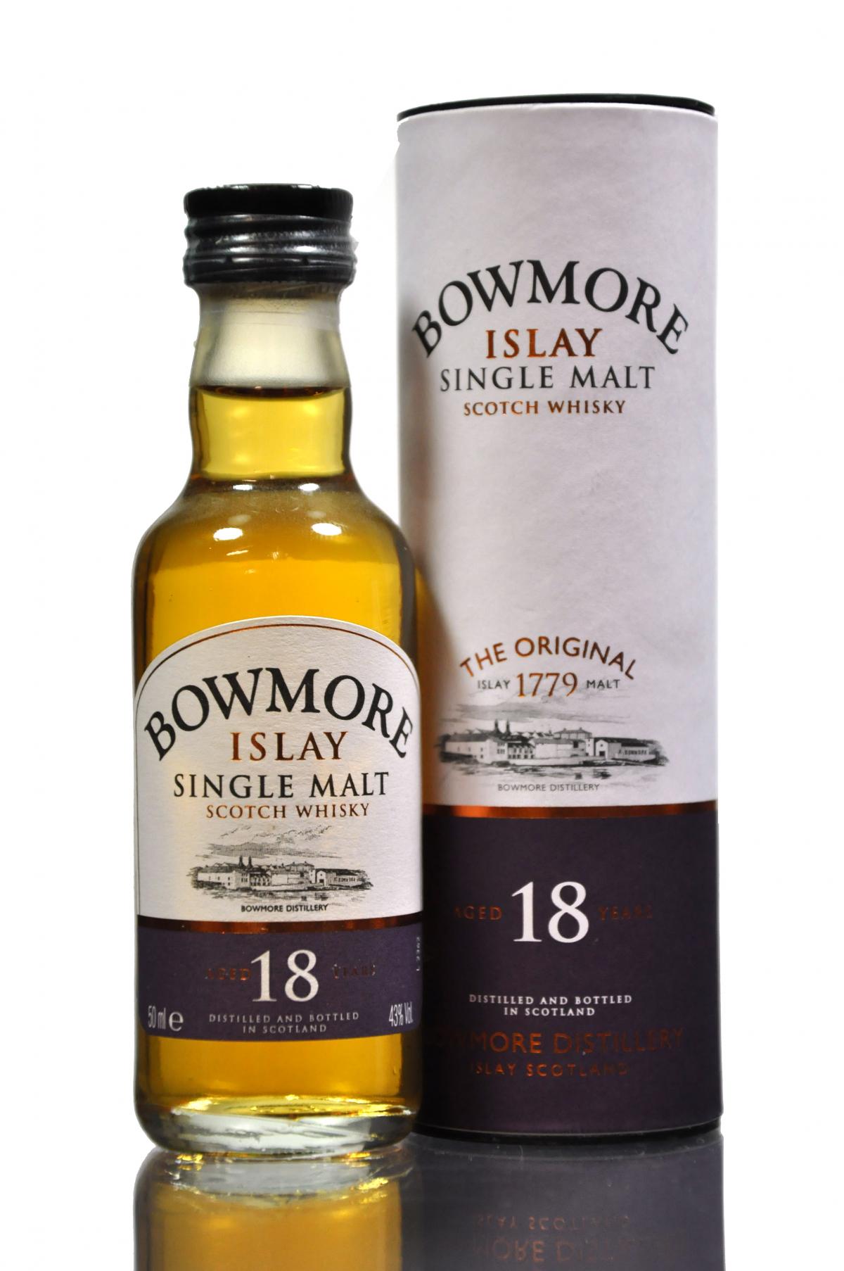 Bowmore 18 Year Old Miniature