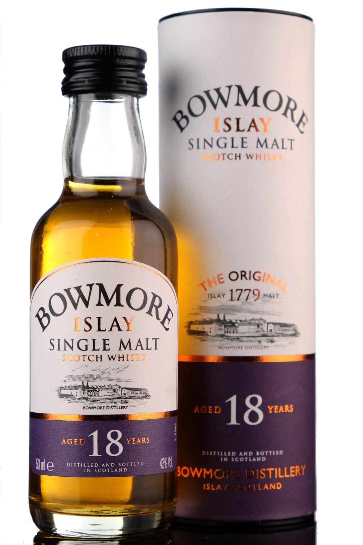 Bowmore 18 Year Old Miniature