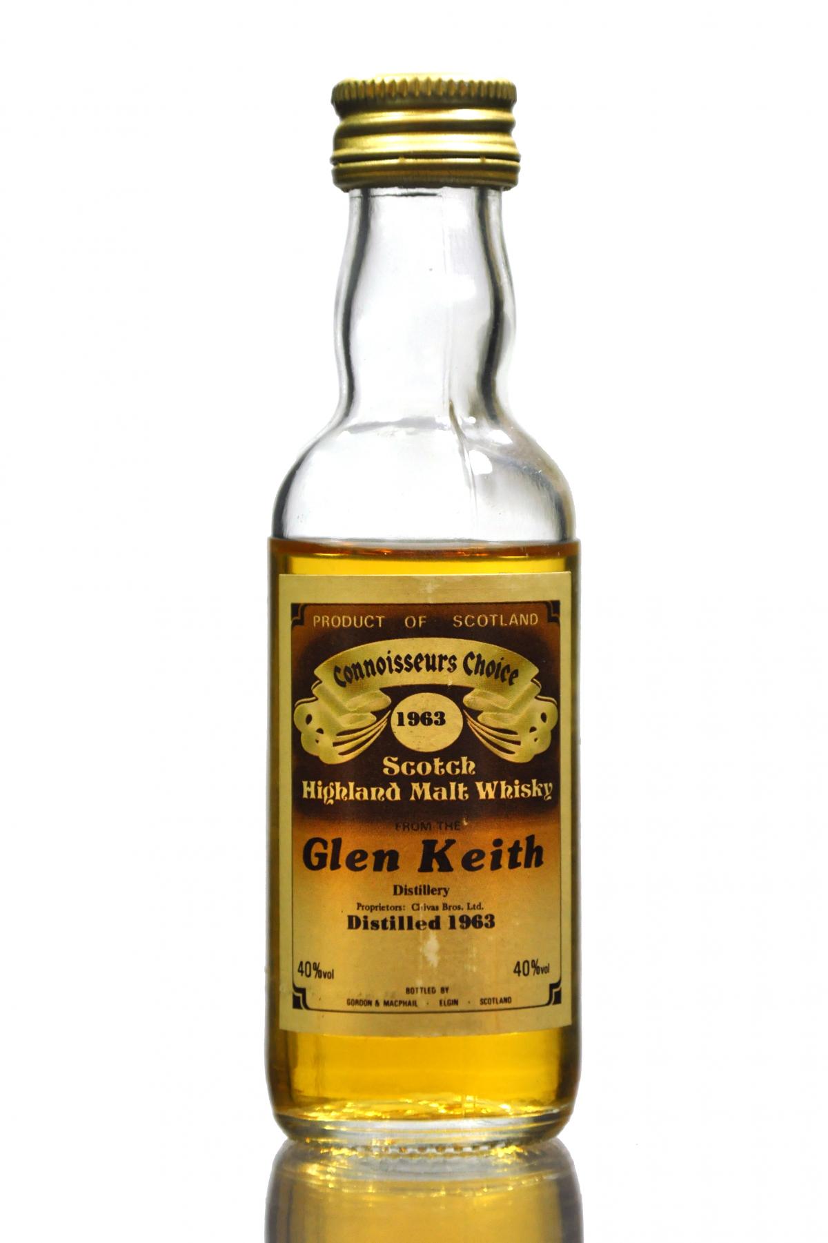 Glen Keith 1963 - Connoisseurs Choice Miniature