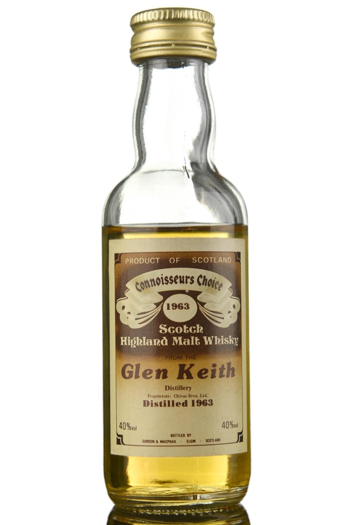 Glen Keith 1963 - Connoisseurs Choice Miniature
