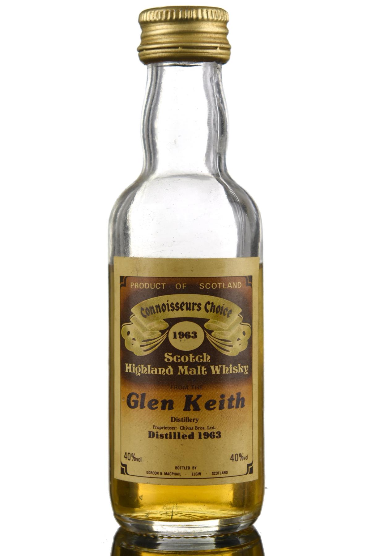 Glen Keith 1963 - Connoisseurs Choice Miniature