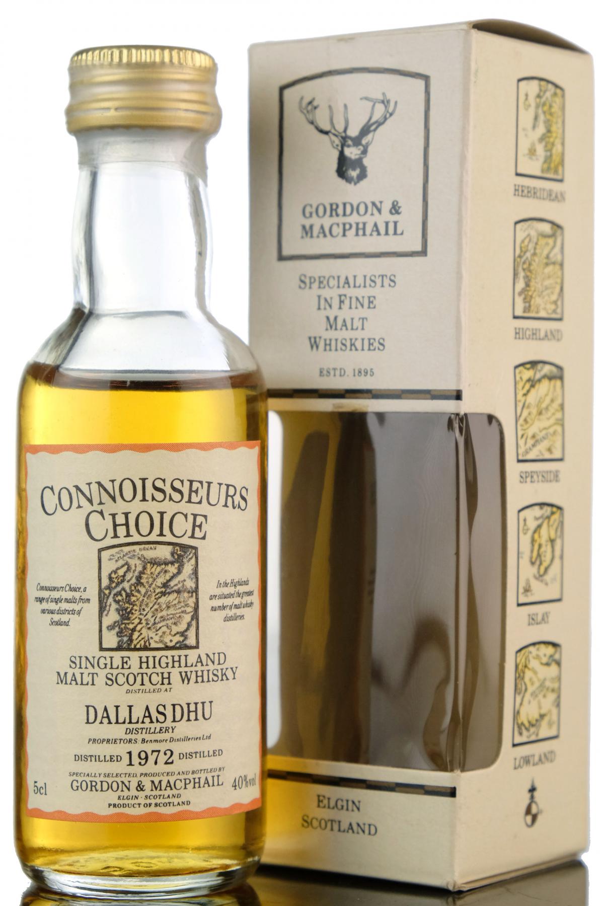 Dallas Dhu 1972 - Connoisseurs Choice Miniature