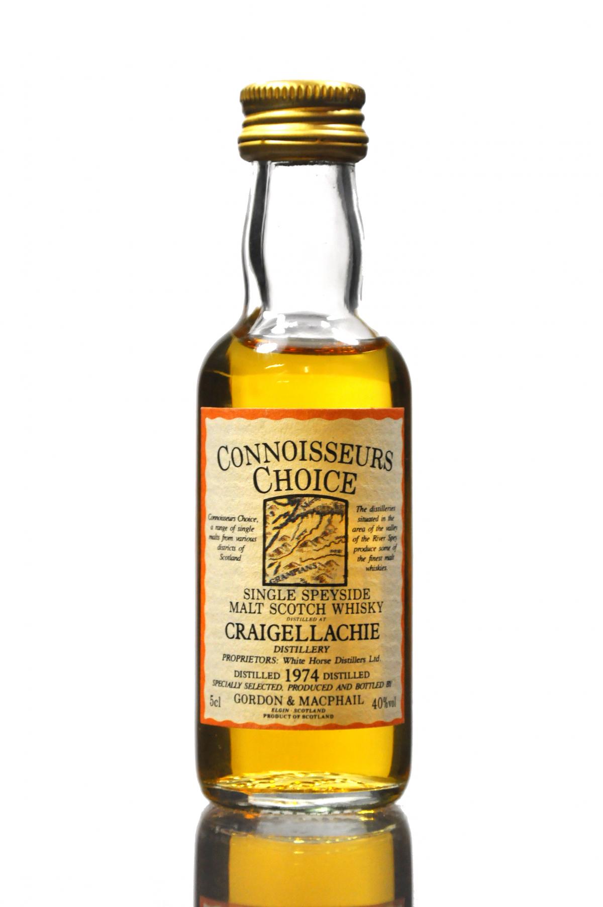 Craigellachie 1974 - Connoisseurs Choice Miniature