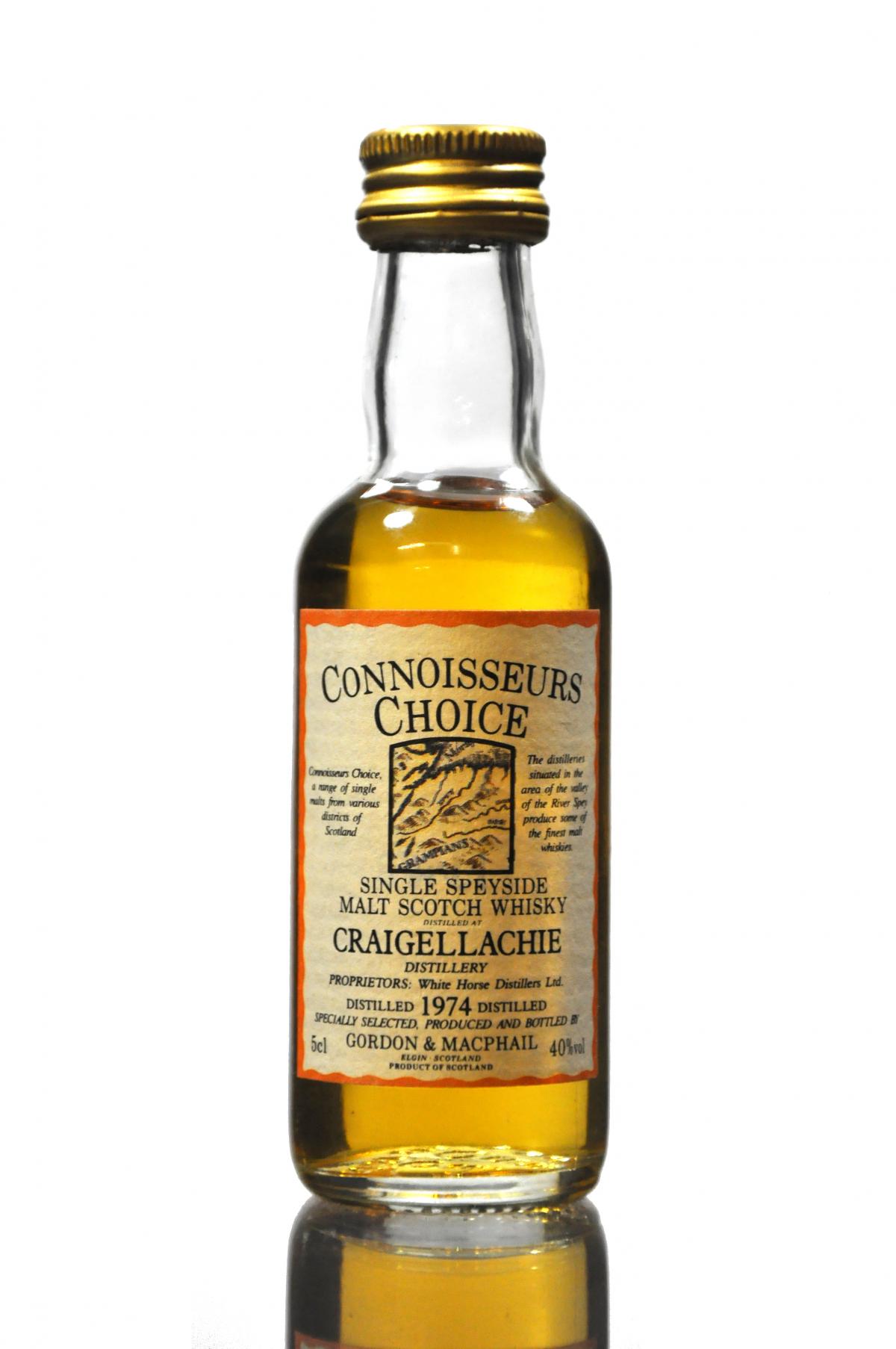 Craigellachie 1974 - Connoisseurs Choice Miniature