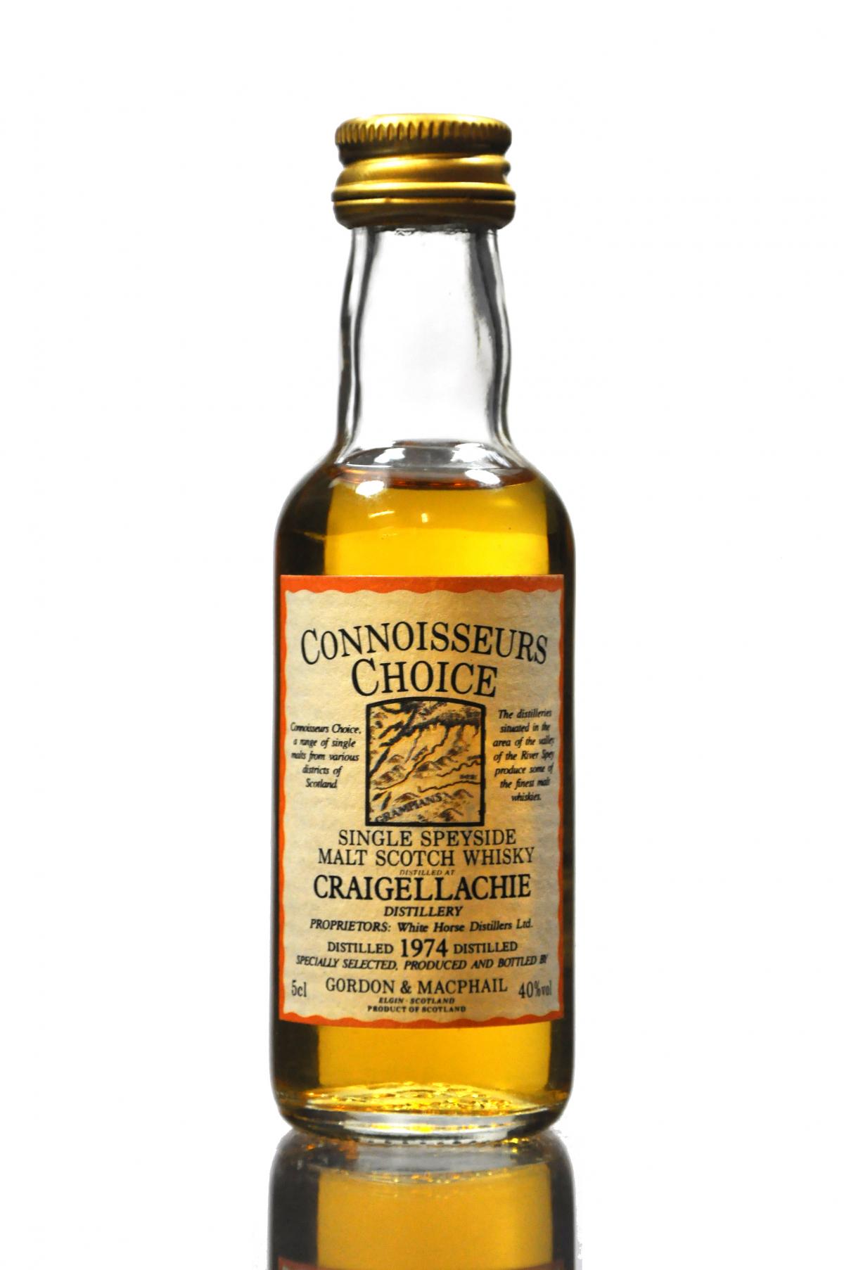 Craigellachie 1974 - Connoisseurs Choice Miniature