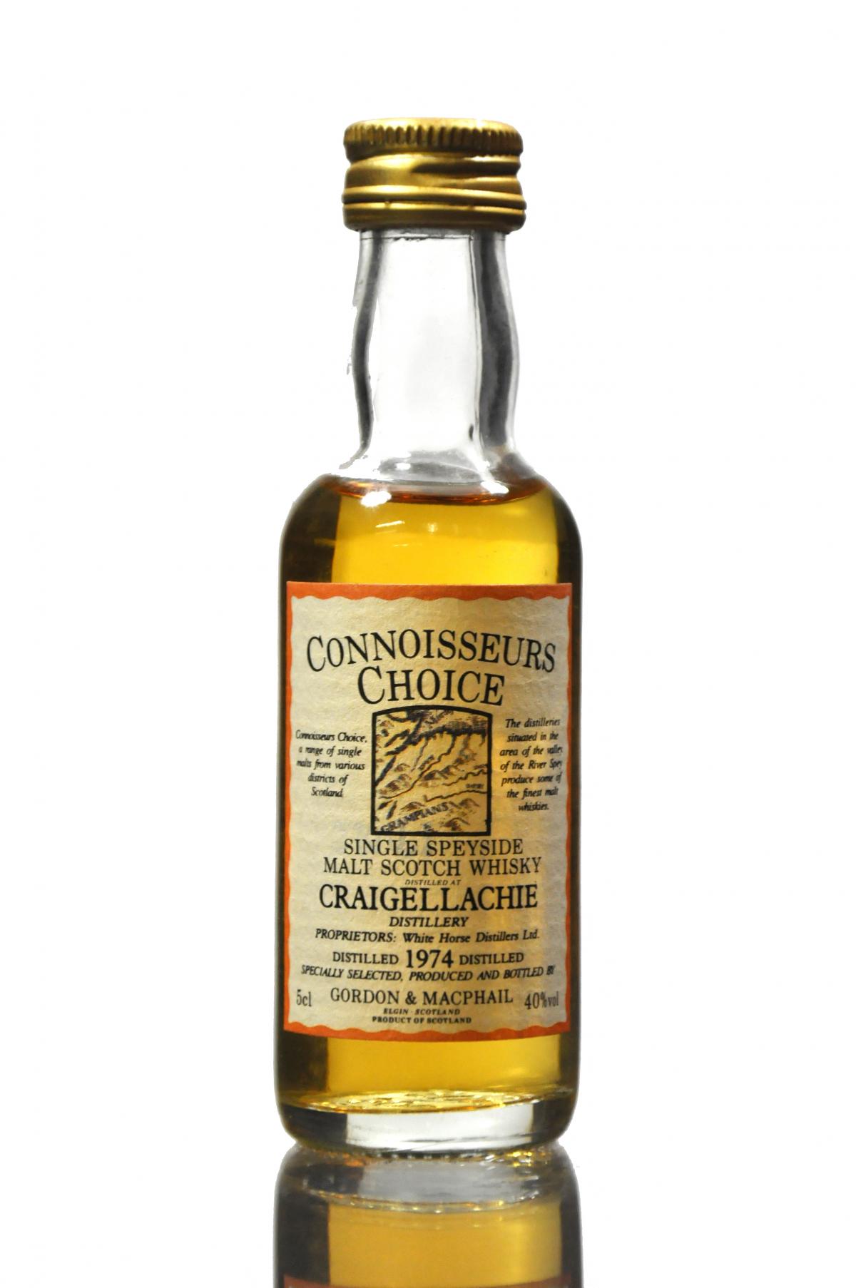 Craigellachie 1974 - Connoisseurs Choice Miniature