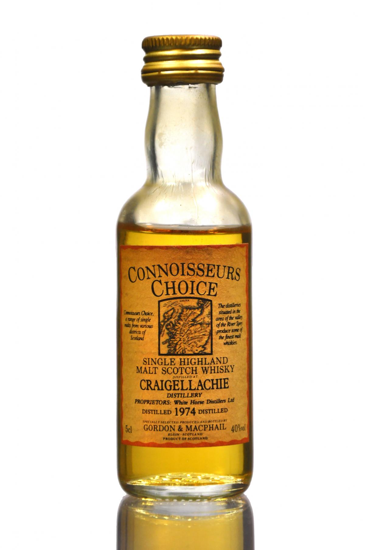 Craigellachie 1974 - Connoisseurs Choice Miniature