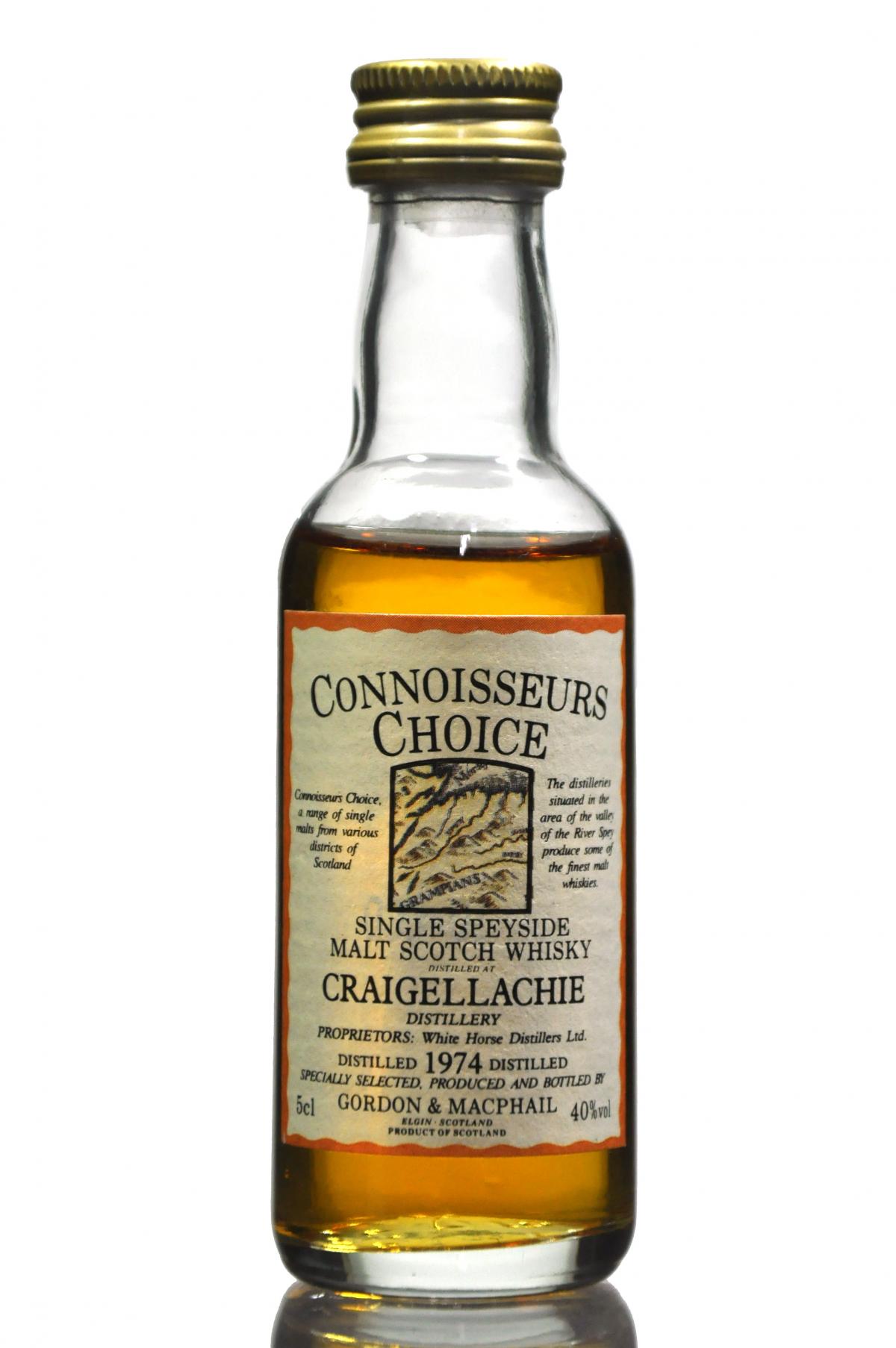Craigellachie 1974 - Connoisseurs Choice Miniature