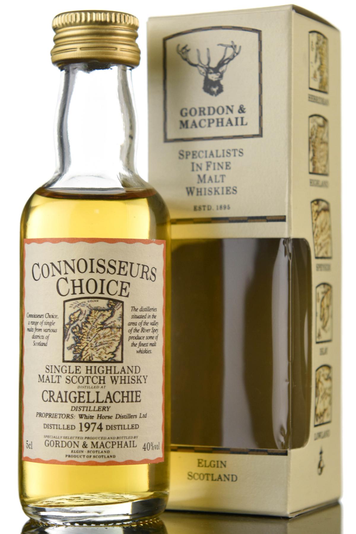 Craigellachie 1974 - Connoisseurs Choice Miniature