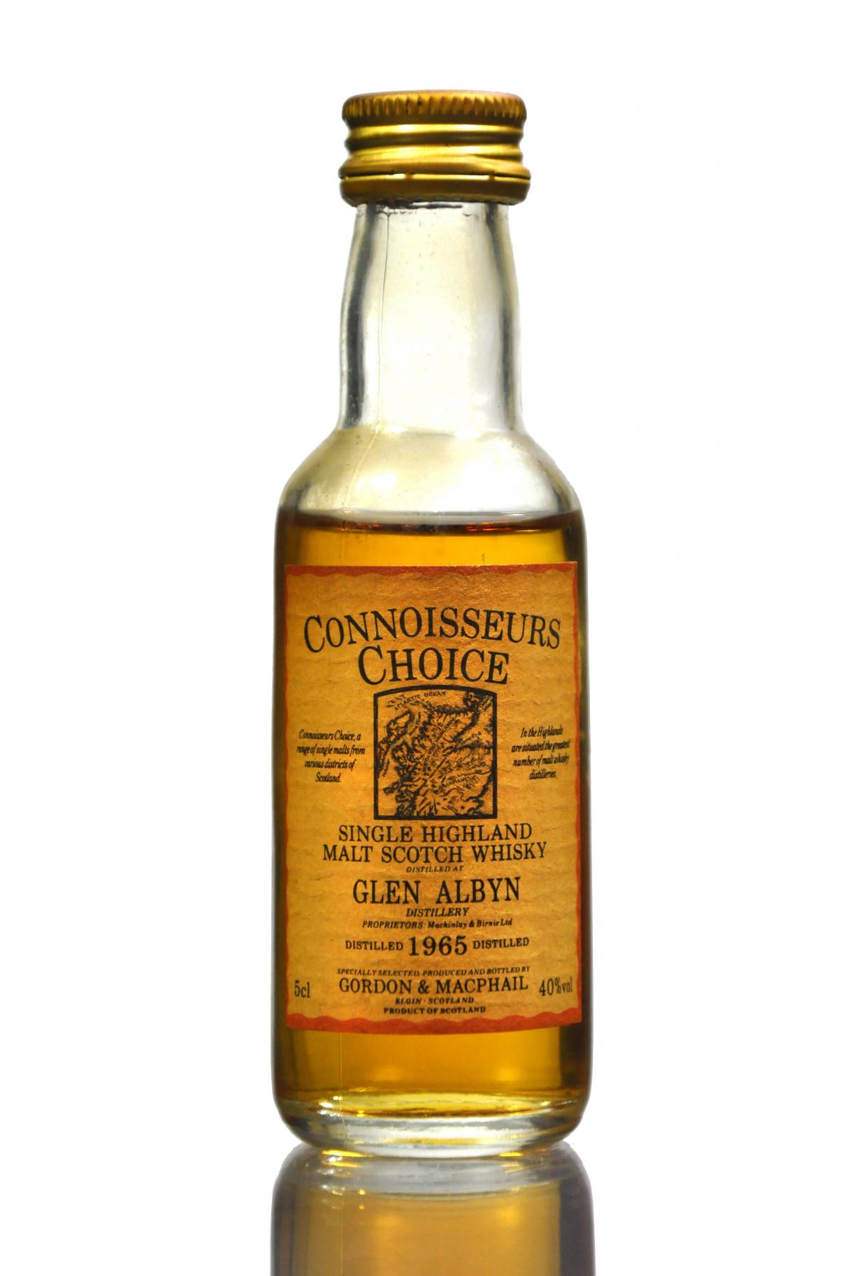 Glen Albyn 1965 - Connoisseurs Choice Miniature