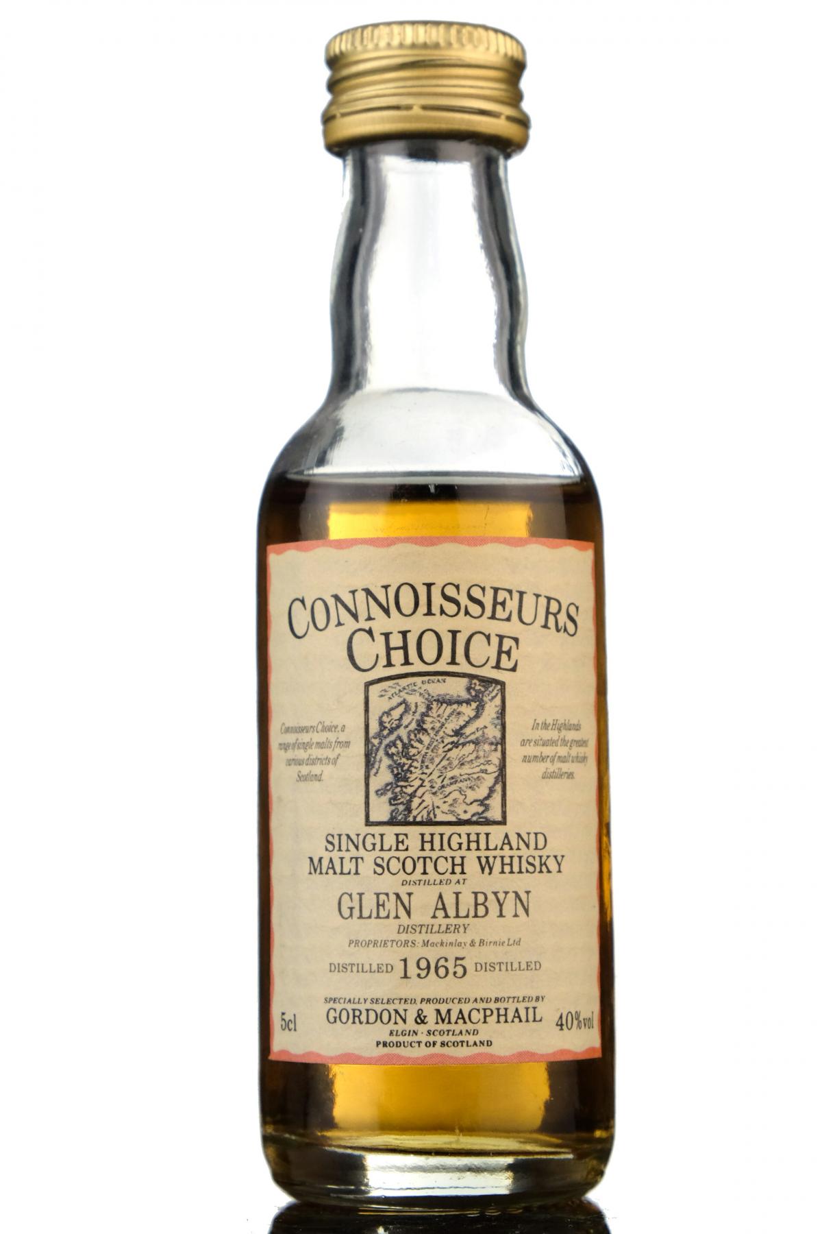 Glen Albyn 1965 - Connoisseurs Choice Miniature