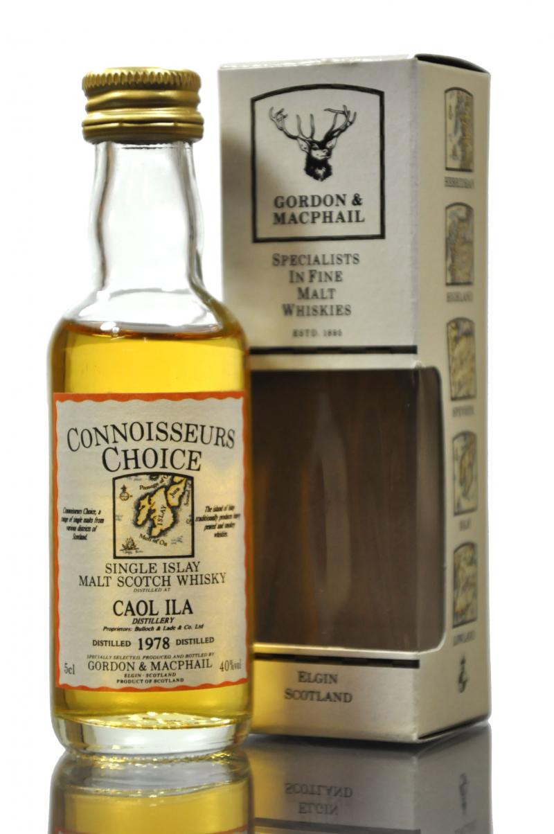 Caol Ila 1978 - Connoisseurs Choice Miniature