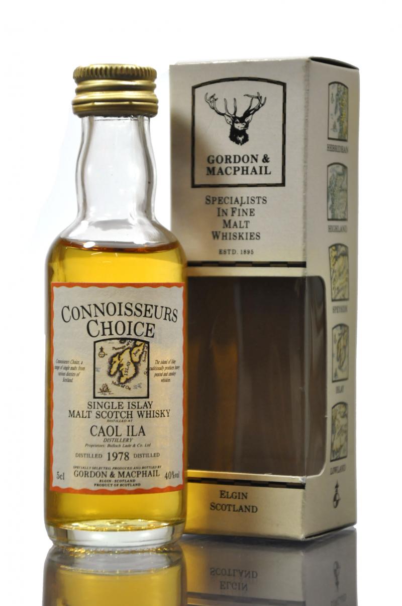 Caol Ila 1978 - Connoisseurs Choice Miniature