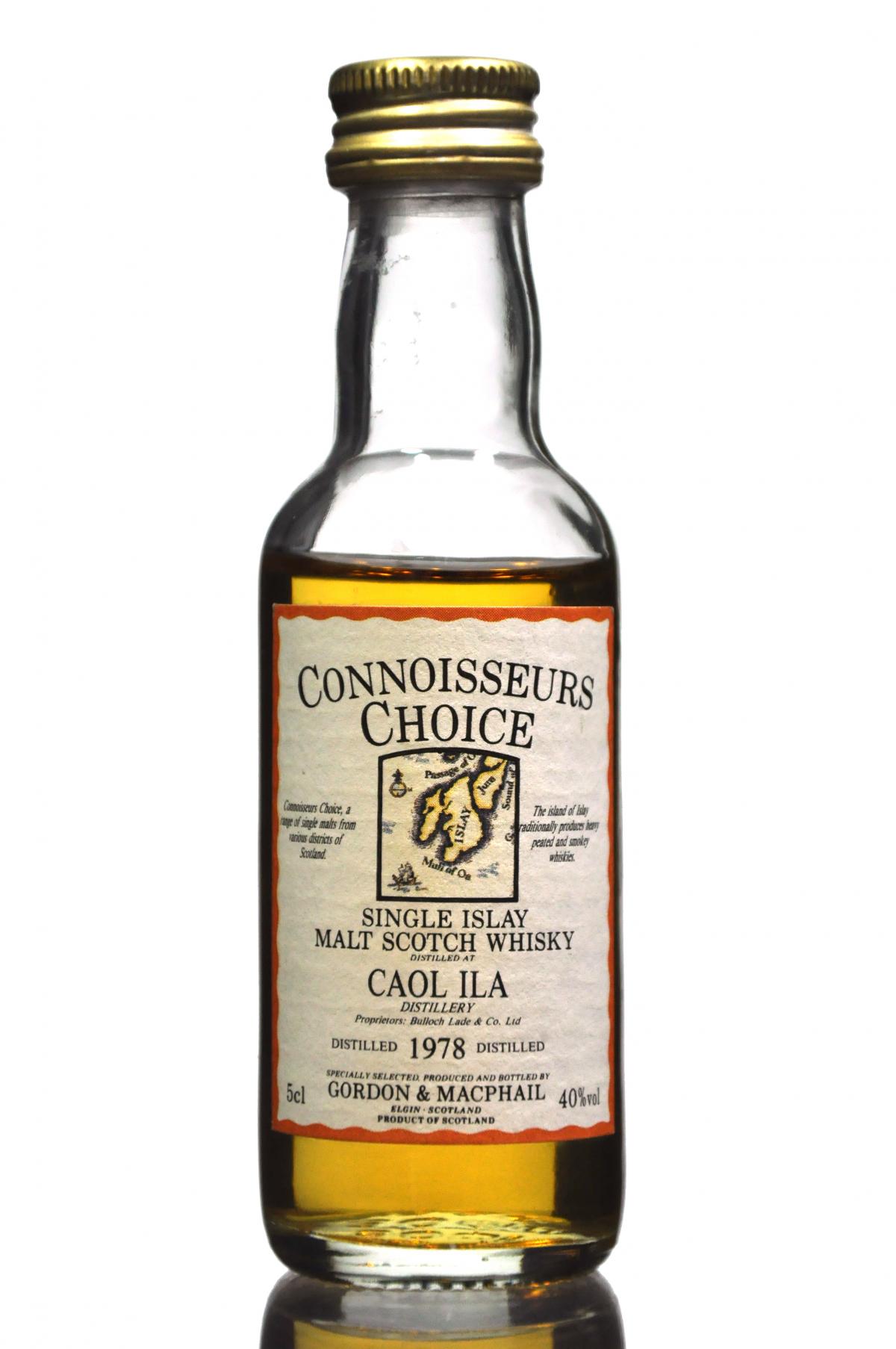 Caol Ila 1978 - Connoisseurs Choice Miniature