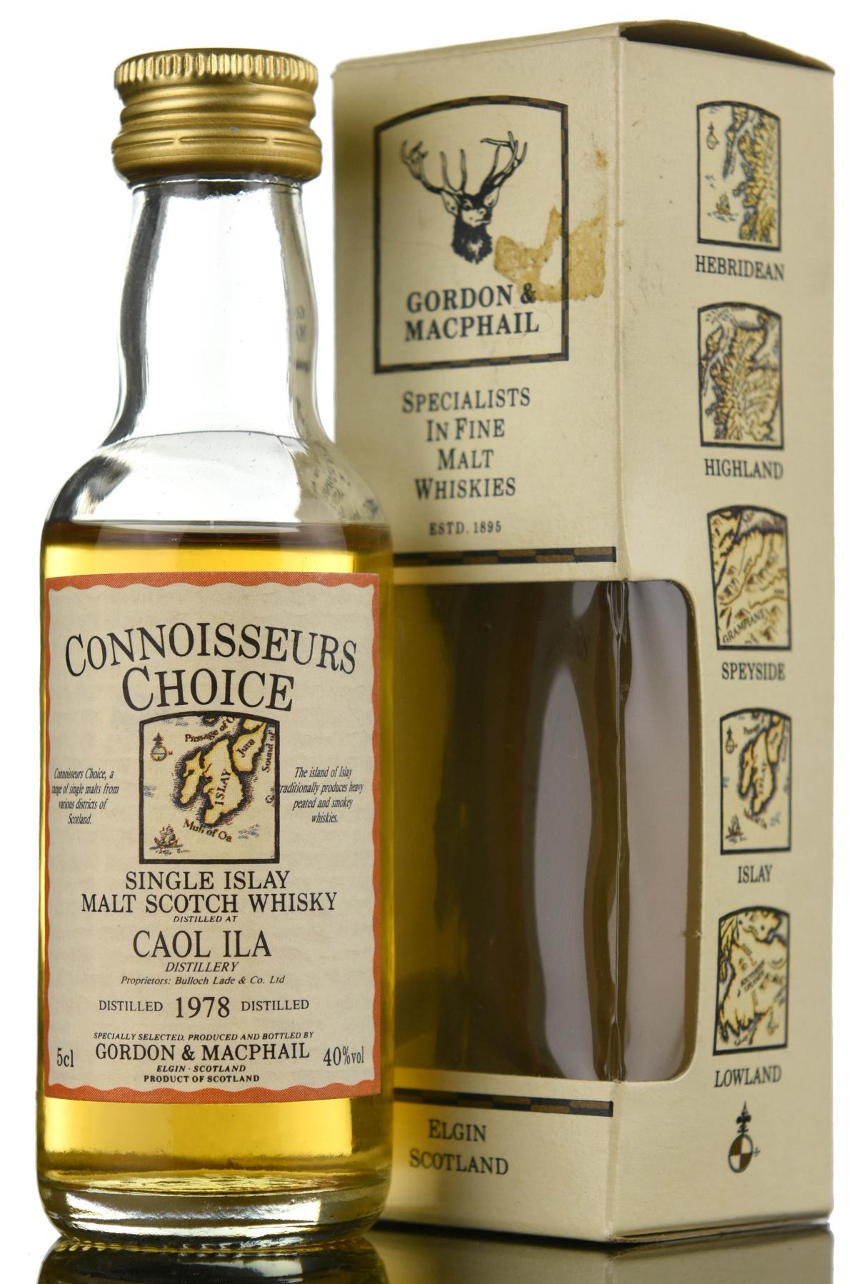 Caol Ila 1978 - Connoisseurs Choice Miniature