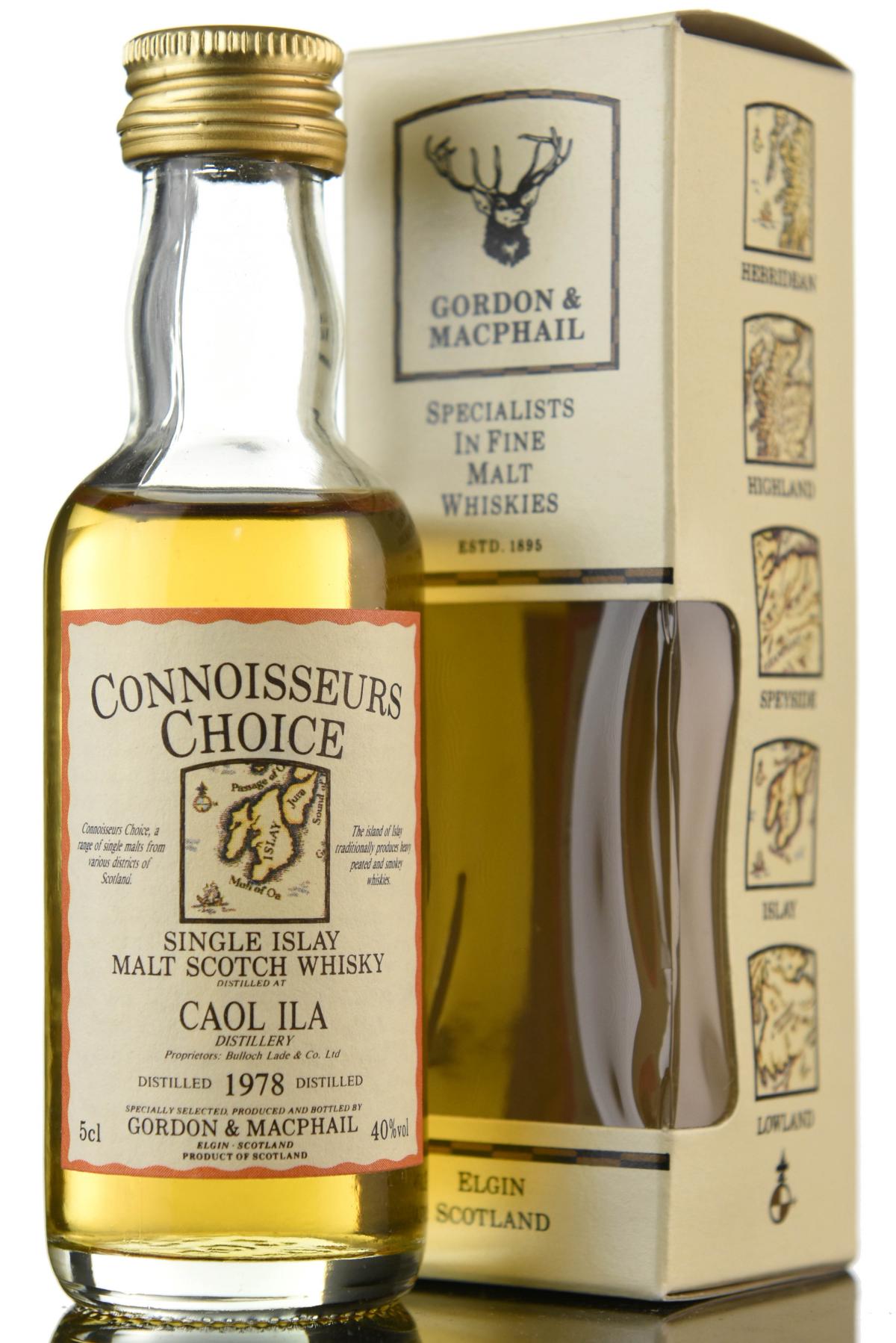 Caol Ila 1978 - Connoisseurs Choice Miniature