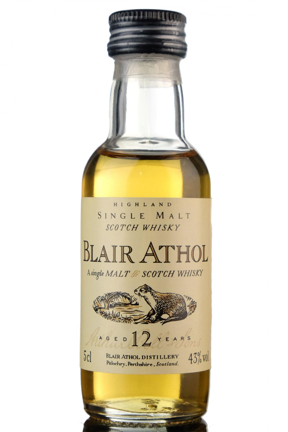 Blair Athol 12 Year Old - Flora & Fauna Series Miniature