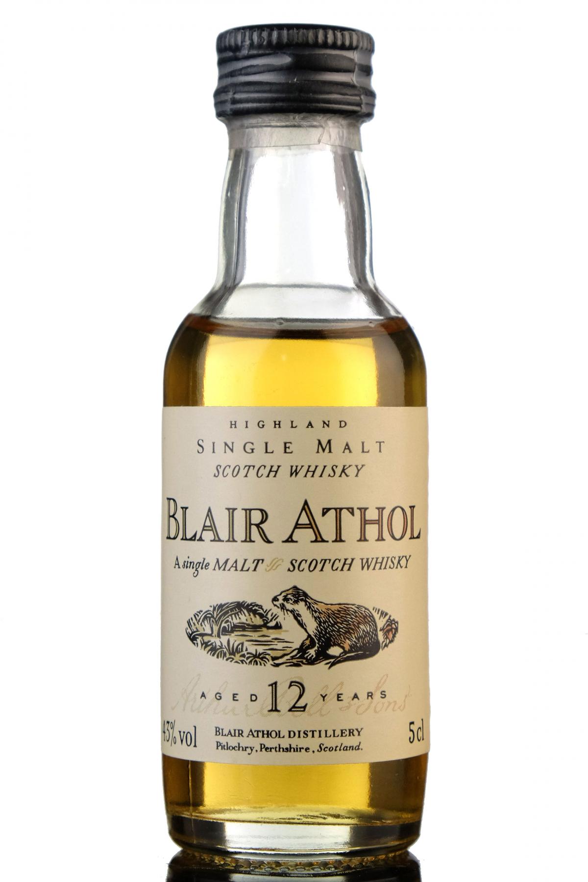 Blair Athol 12 Year Old - Flora & Fauna Series Miniature