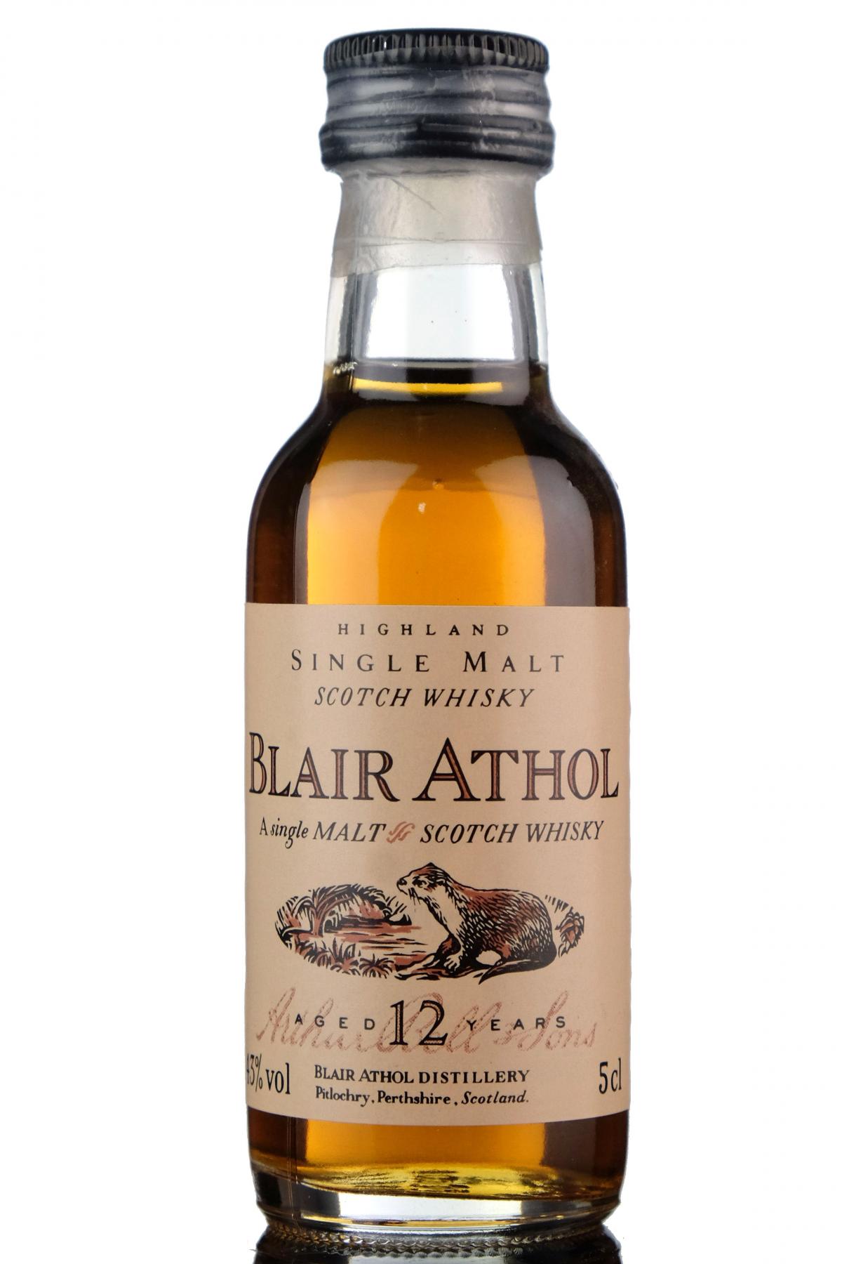 Blair Athol 12 Year Old - Flora & Fauna Series Miniature