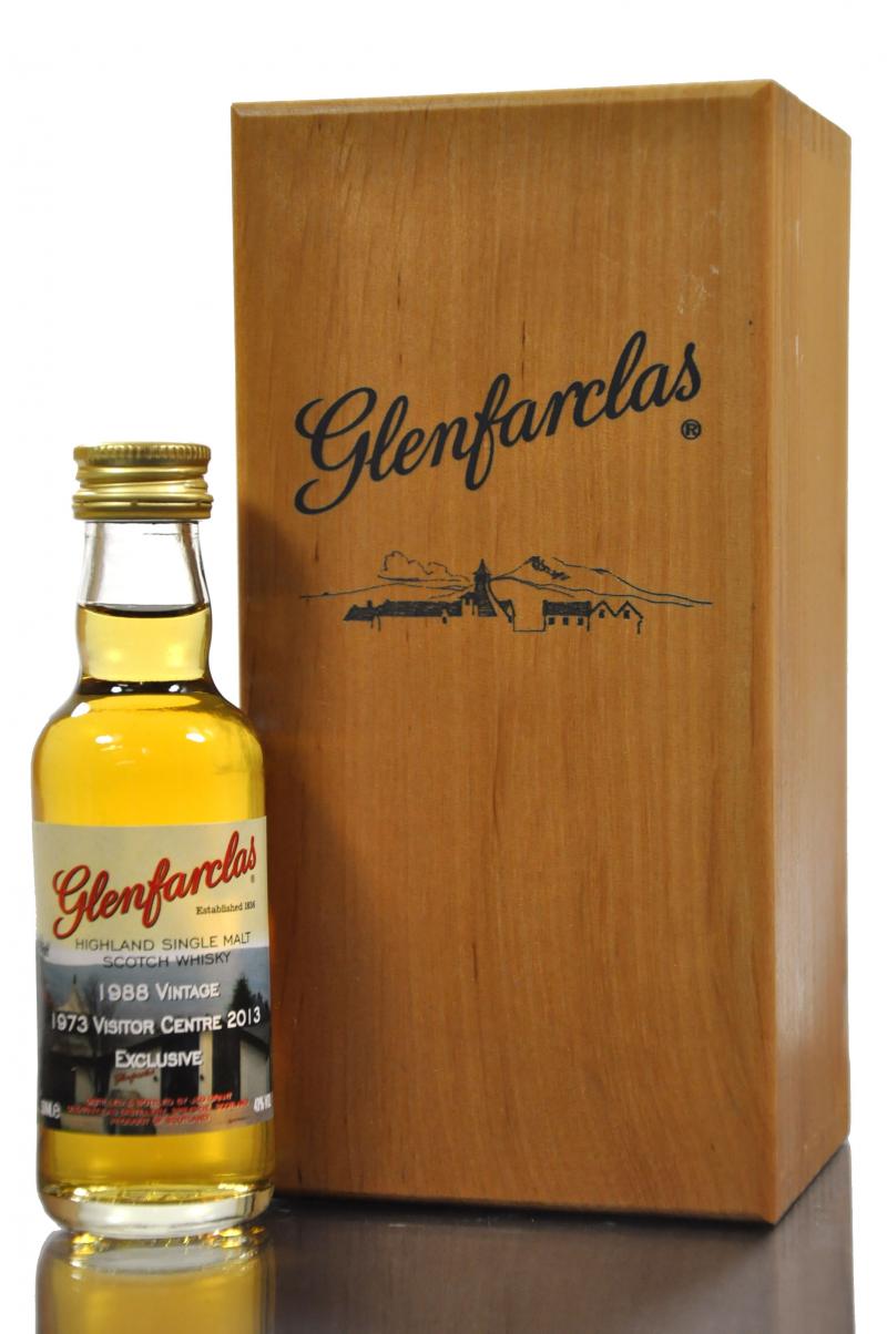 Glenfarclas 1973 Visitor Centre 2013 Exclusive Miniature