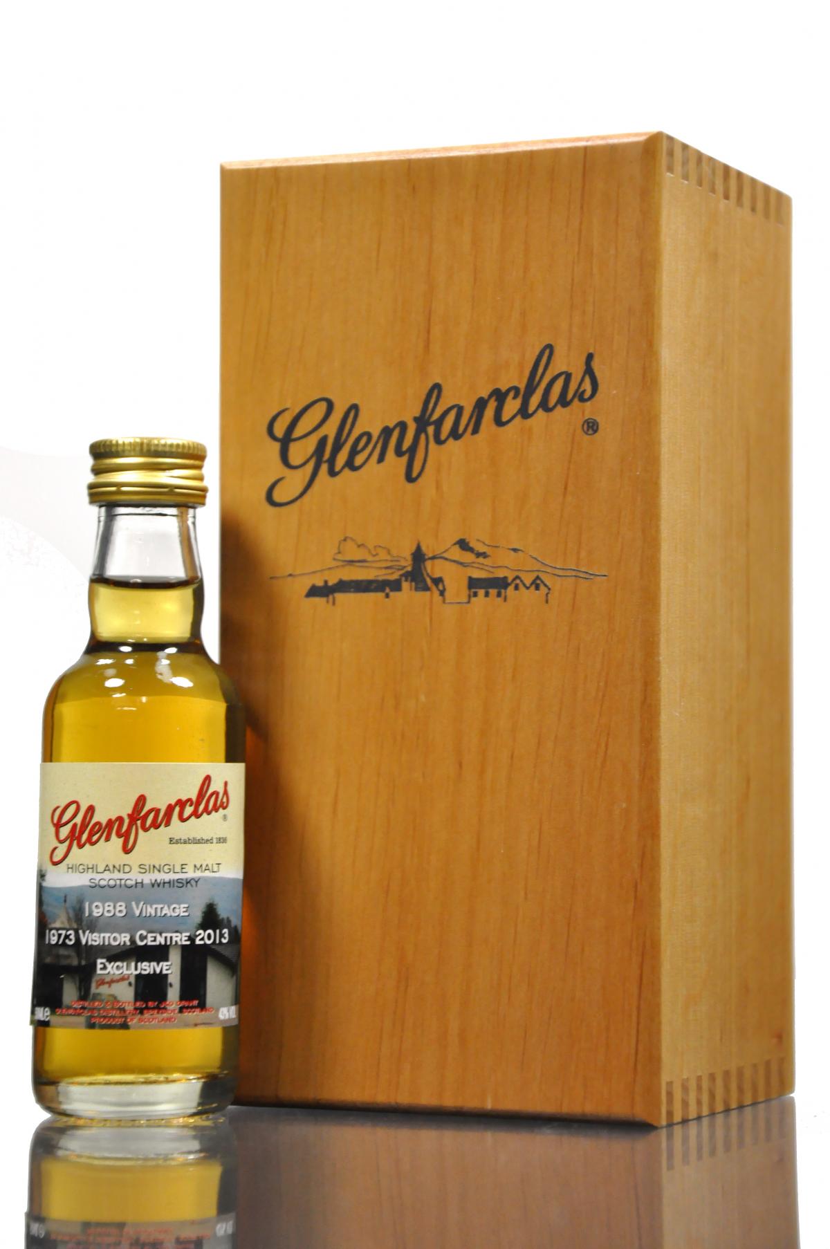 Glenfarclas 1973 Visitor Centre 2013 Exclusive Miniature