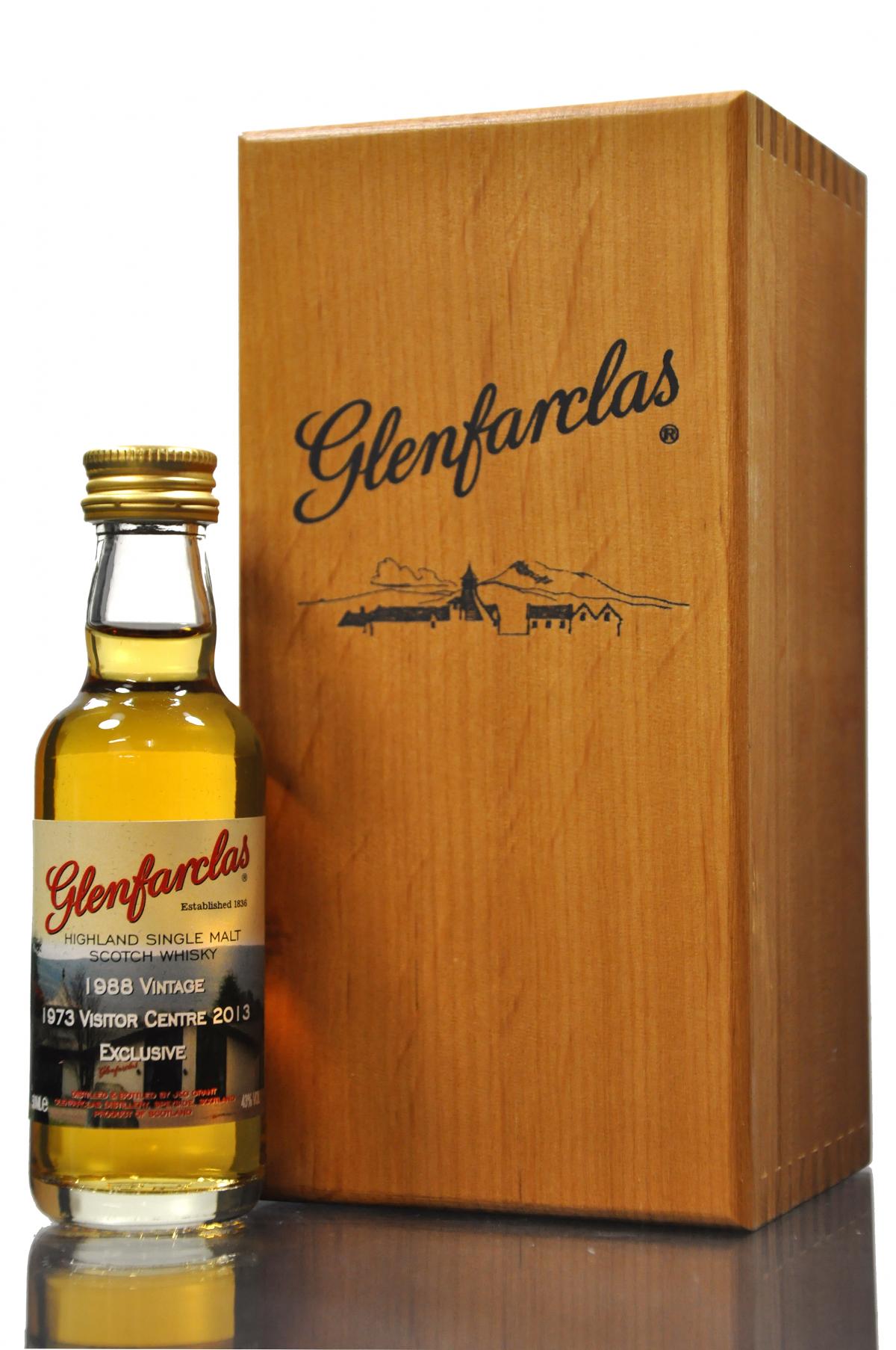 Glenfarclas 1973 Visitor Centre 2013 Exclusive Miniature