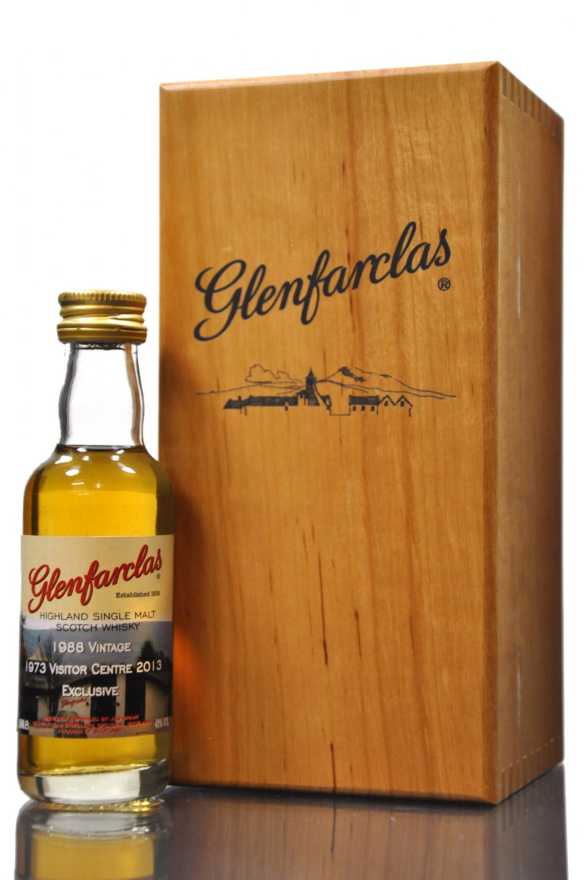 Glenfarclas 1973 Visitor Centre 2013 Exclusive Miniature