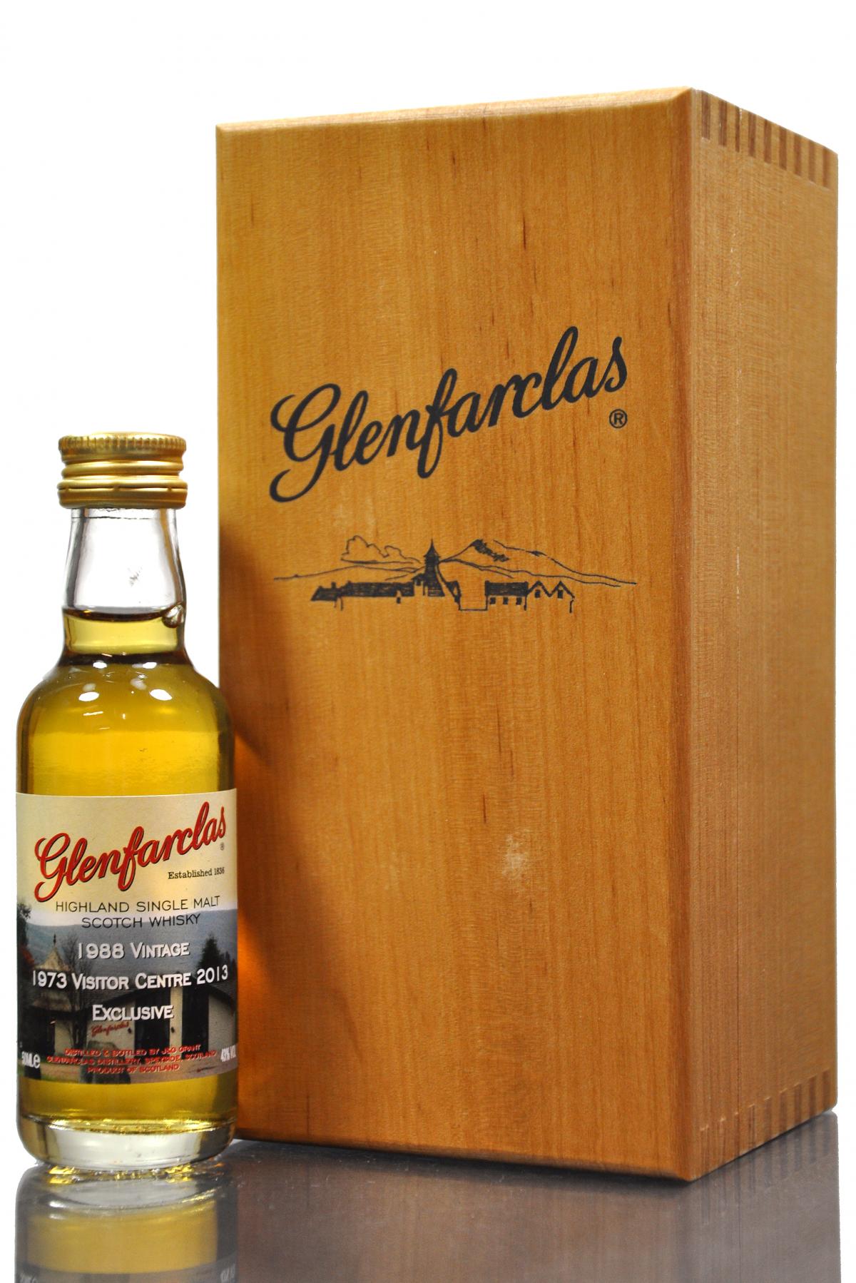 Glenfarclas 1973 Visitor Centre 2013 Exclusive Miniature
