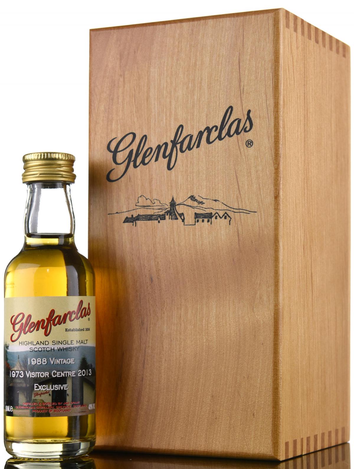 Glenfarclas 1973 Visitor Centre 2013 Exclusive Miniature
