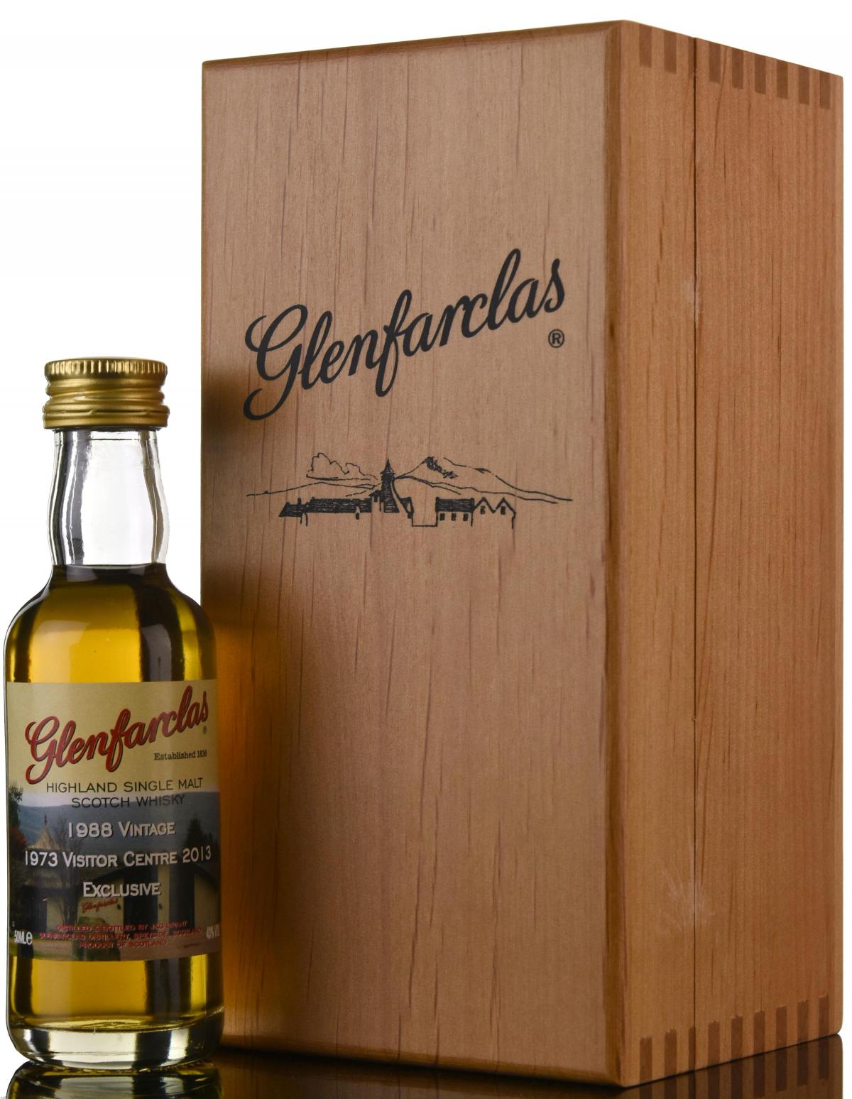 Glenfarclas 1973 Visitor Centre 2013 Exclusive Miniature
