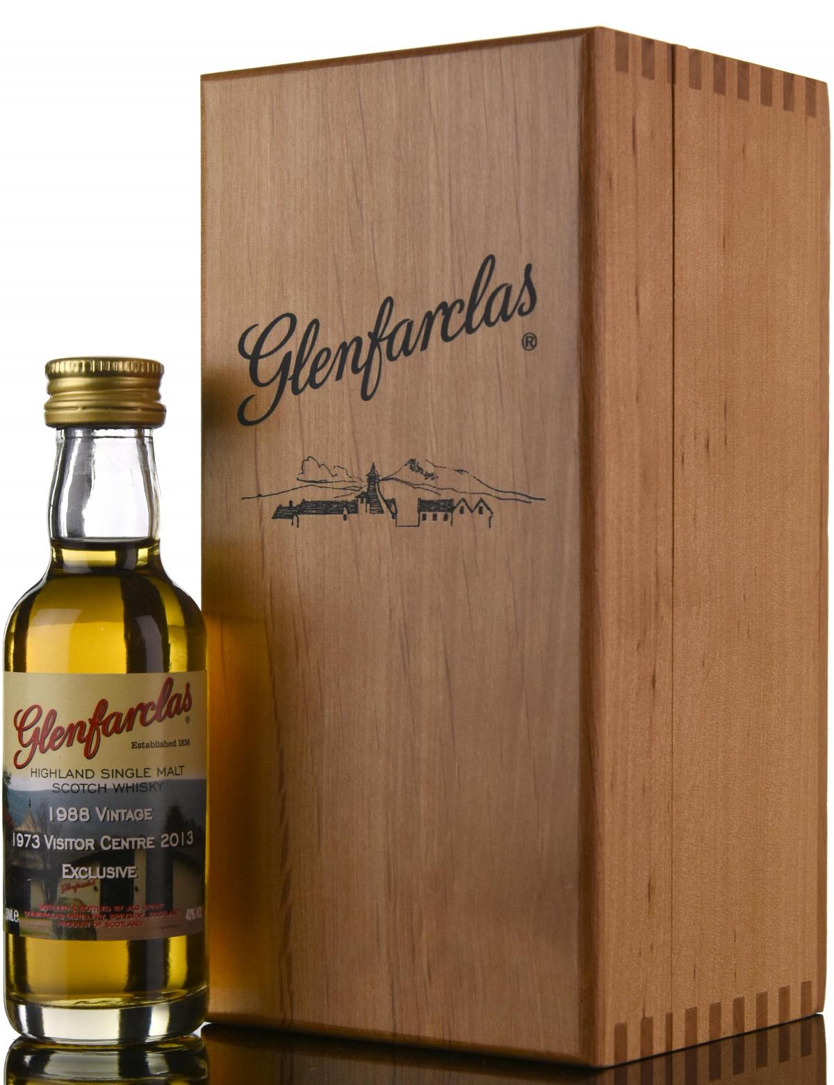 Glenfarclas 1973 Visitor Centre 2013 Exclusive Miniature