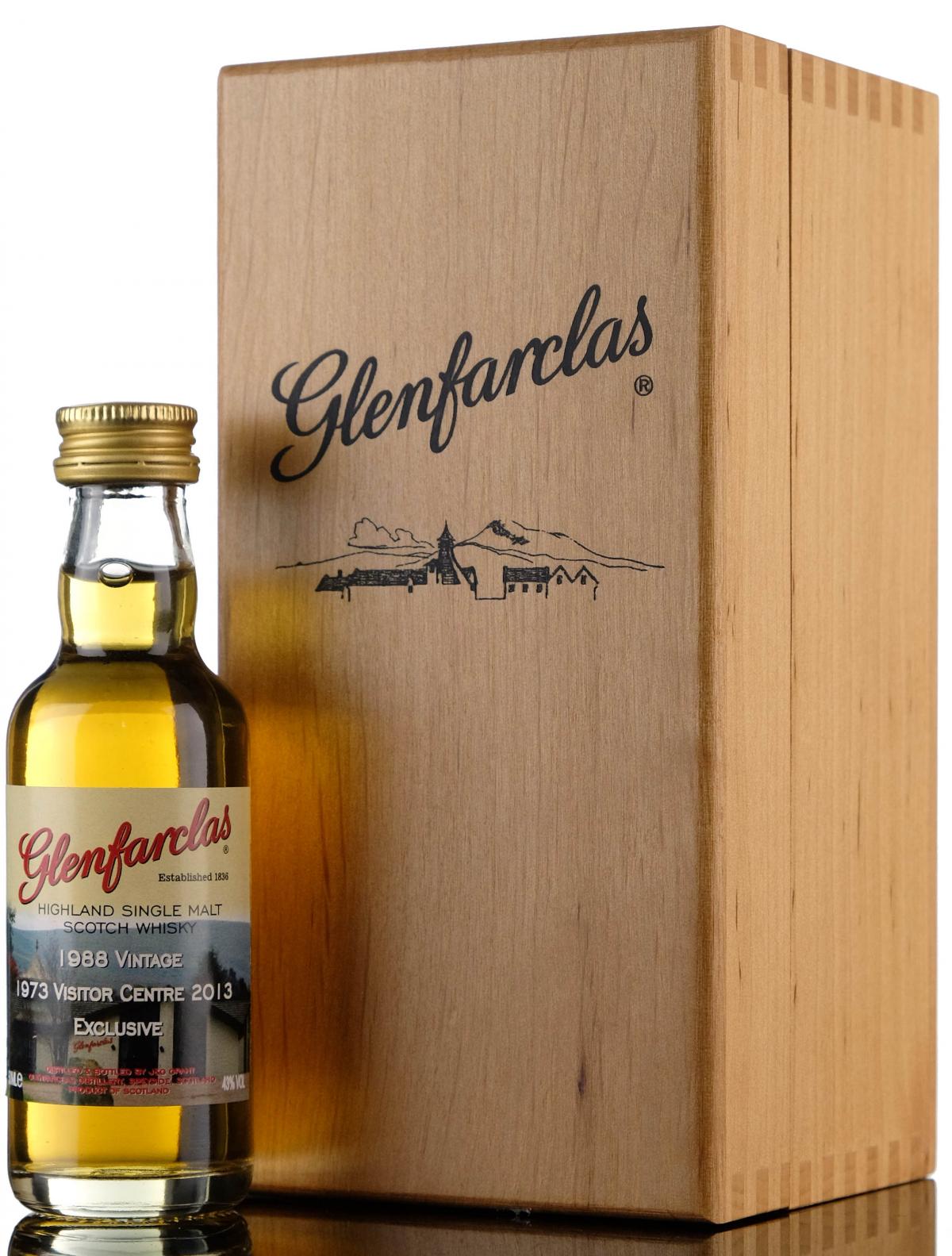 Glenfarclas 1973 Visitor Centre 2013 Exclusive Miniature