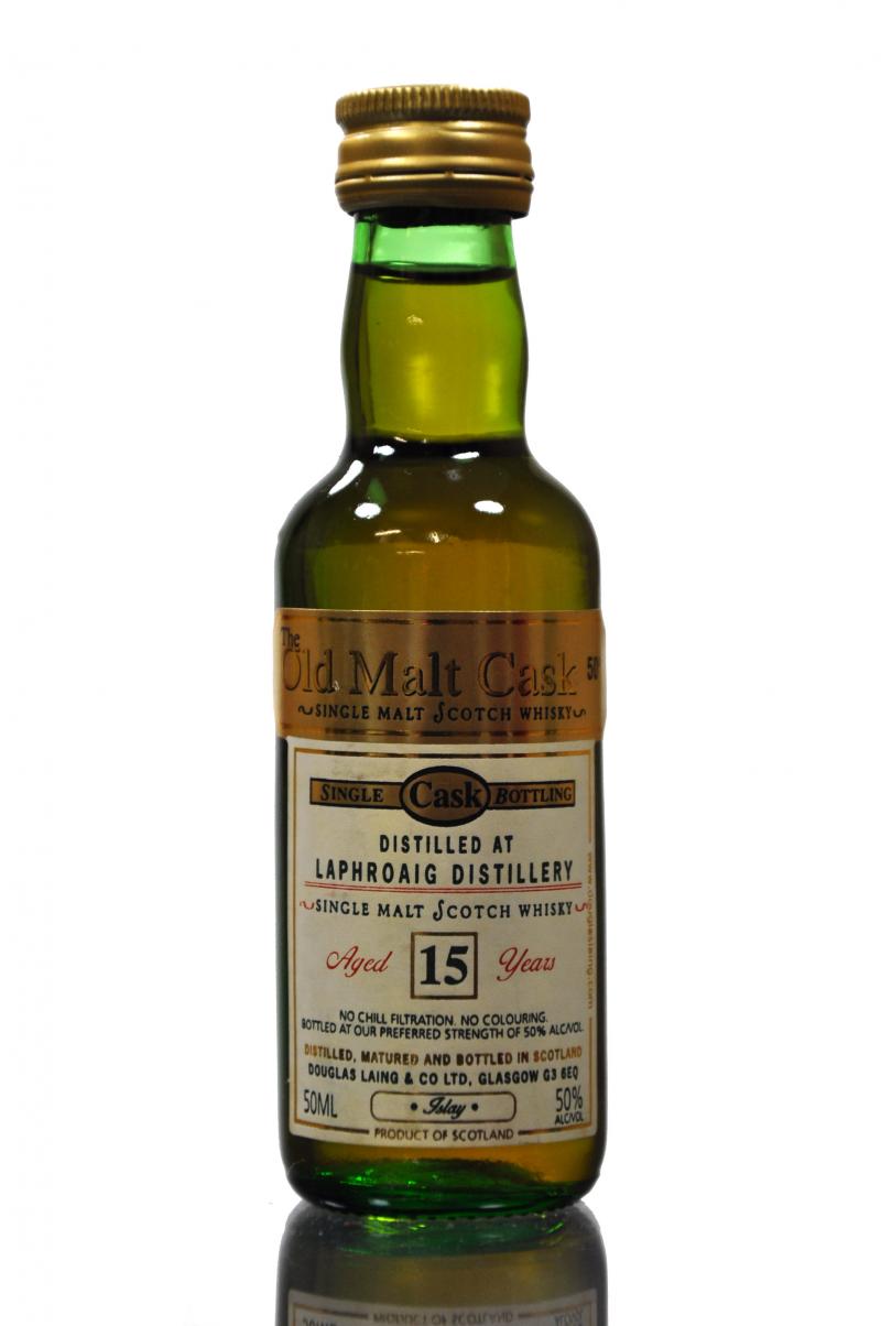Laphroaig 15 Year Old - Douglas Laing Old Malt Cask Miniature