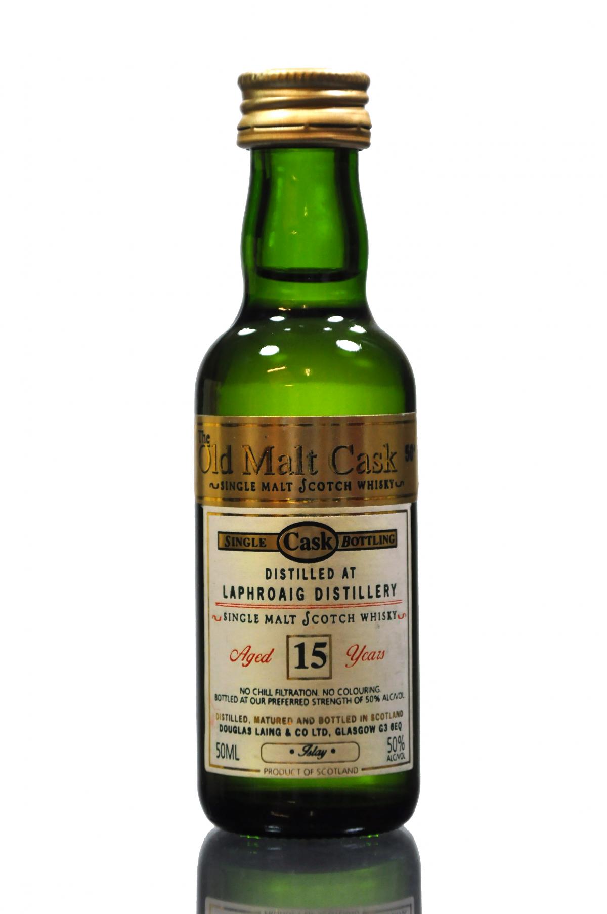 Laphroaig 15 Year Old - Douglas Laing Old Malt Cask Miniature