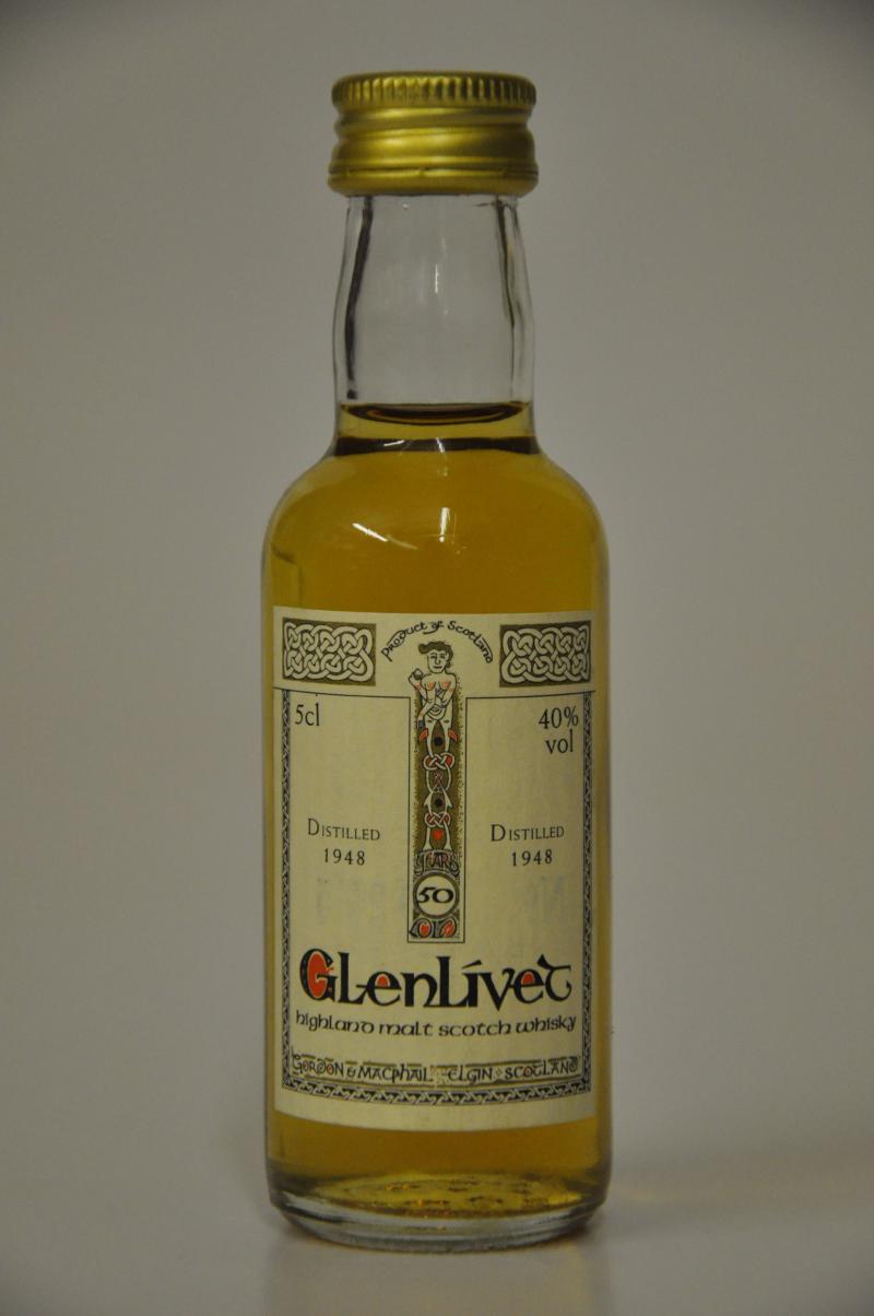 Glenlivet 1948 - 50 Year Old Miniature