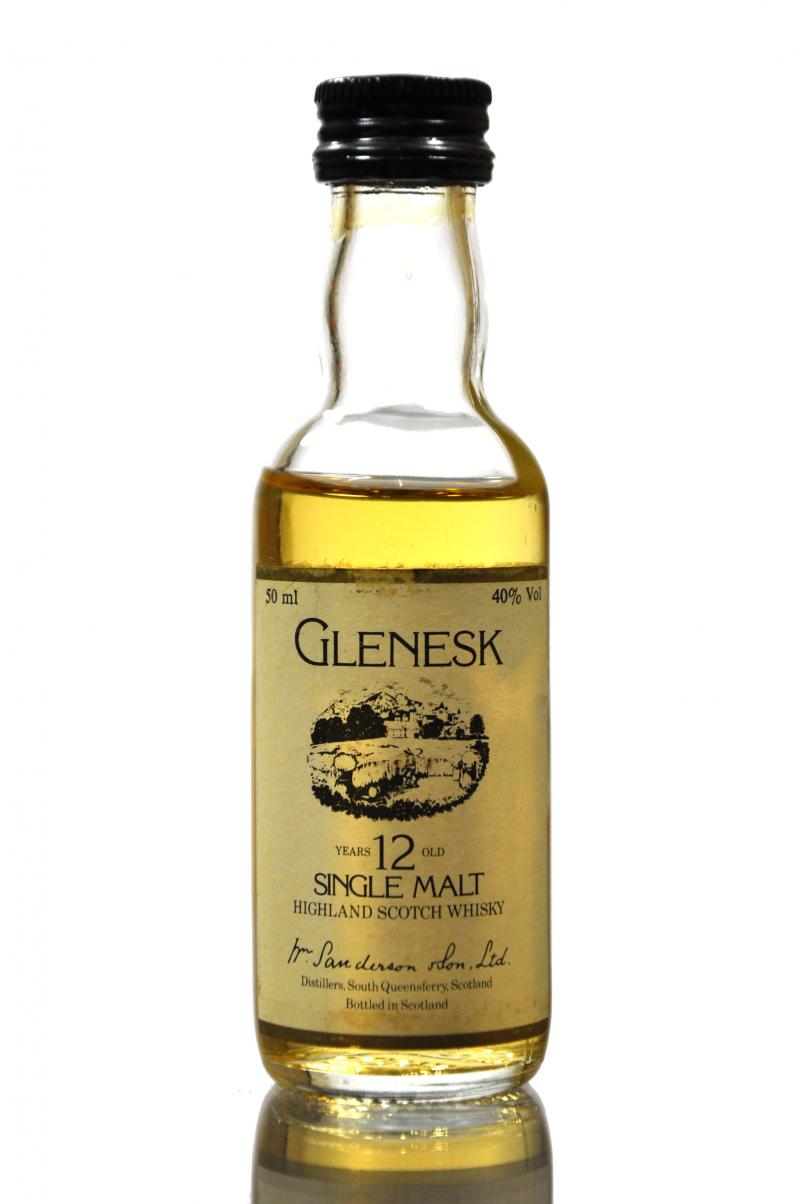 Glenesk 12 Year Old Miniature