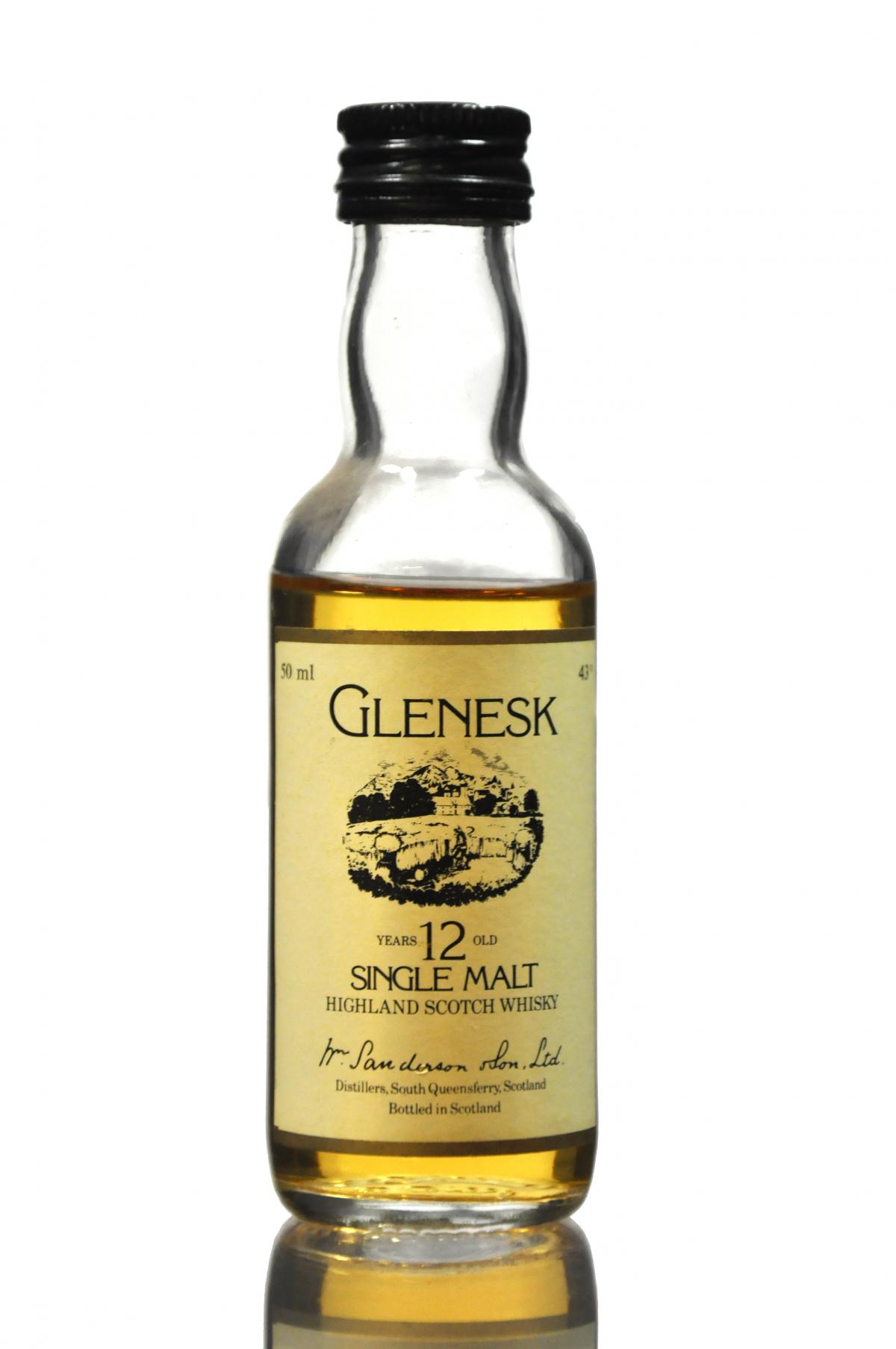 Glenesk 12 Year Old Miniature
